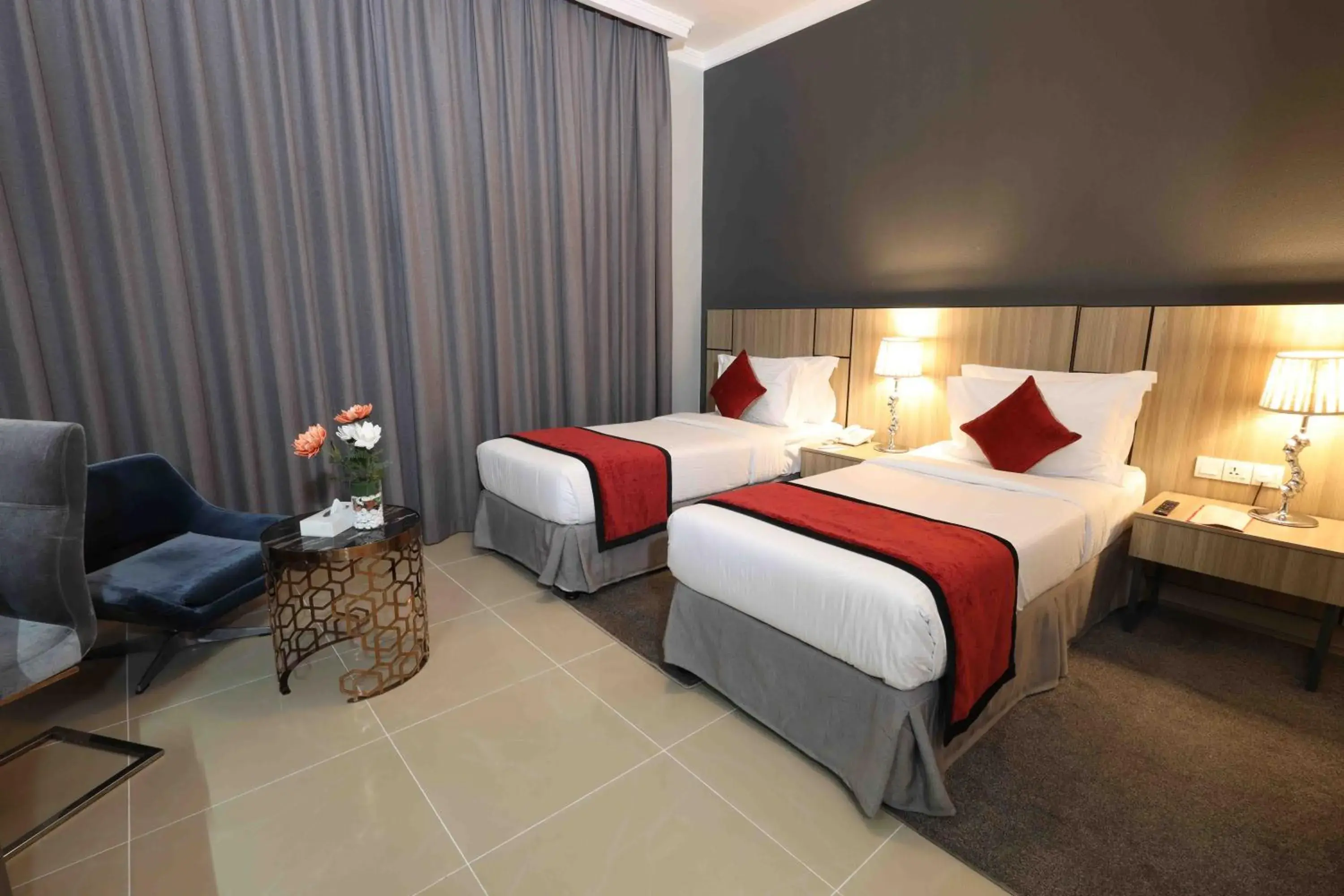 Superior Double or Twin Room with Mountain View in Fortis Hotel Fujairah Superior Double or Twin Room with Mountain View in Fortis Hotel Fujairah