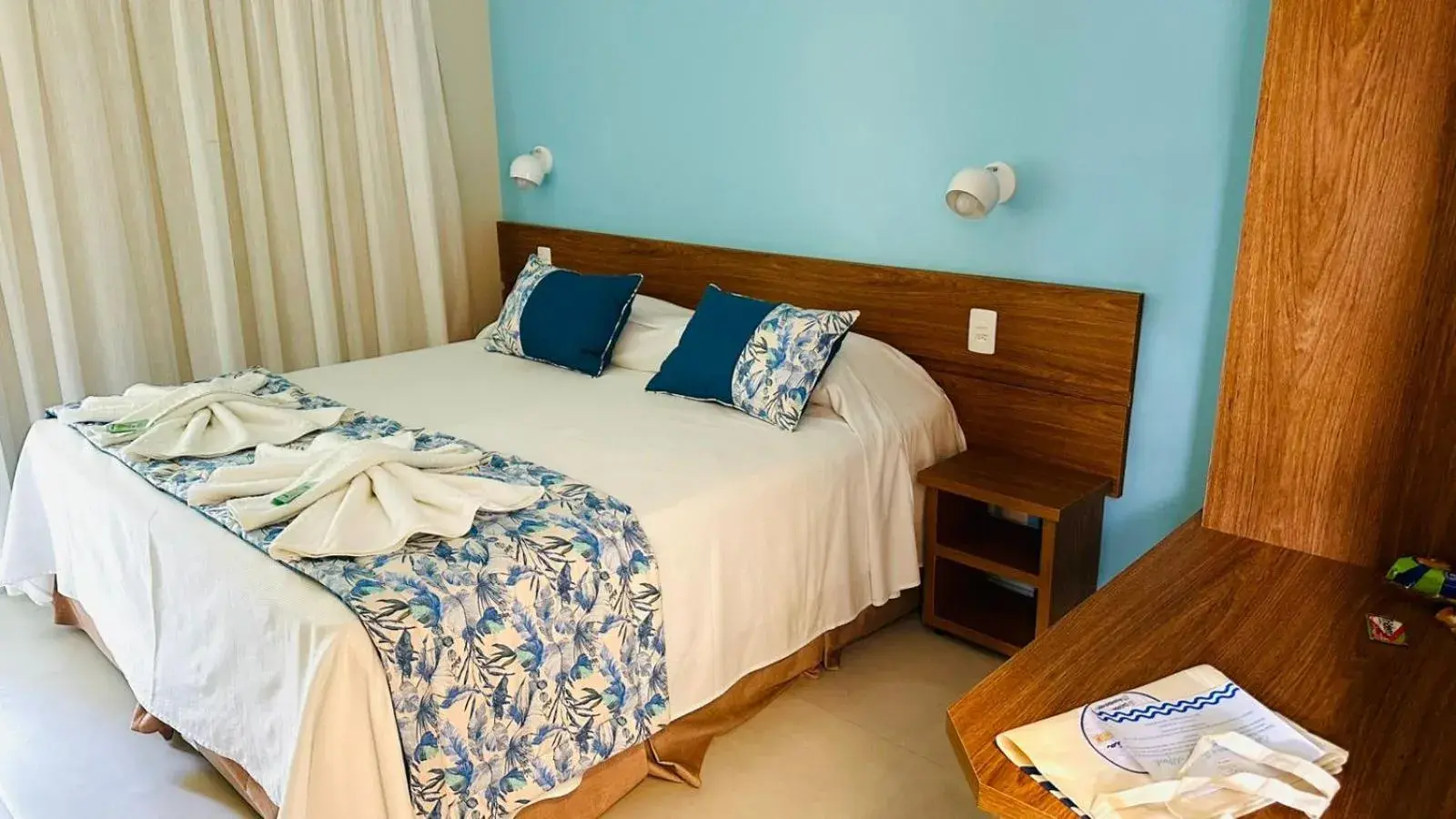 Luxury Triple Room in Pousada Cantinho da Praia Luxury Triple Room in Pousada Cantinho da Praia