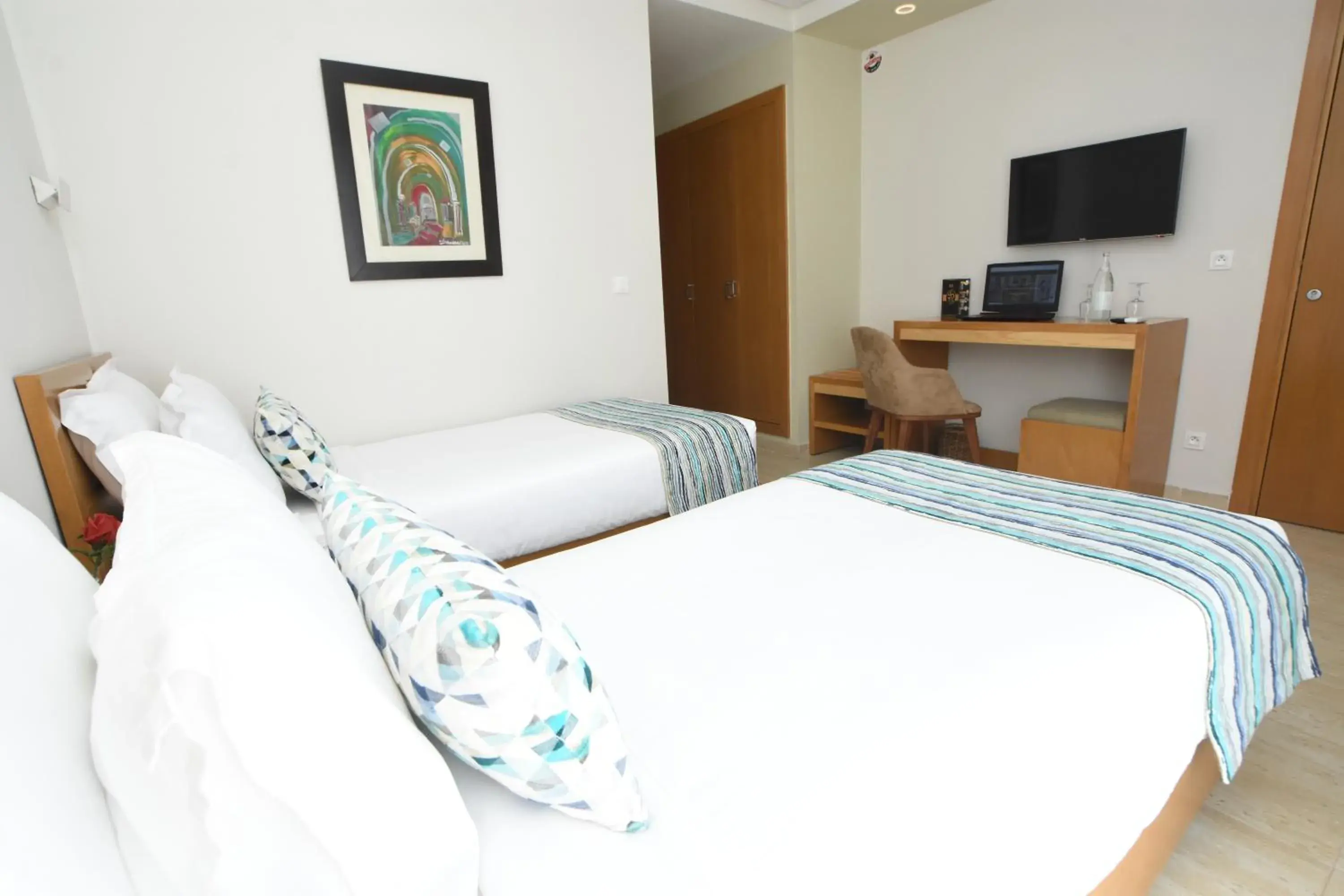 Double or Twin Room in Downtown Tunis Hotel Double or Twin Room in Downtown Tunis Hotel