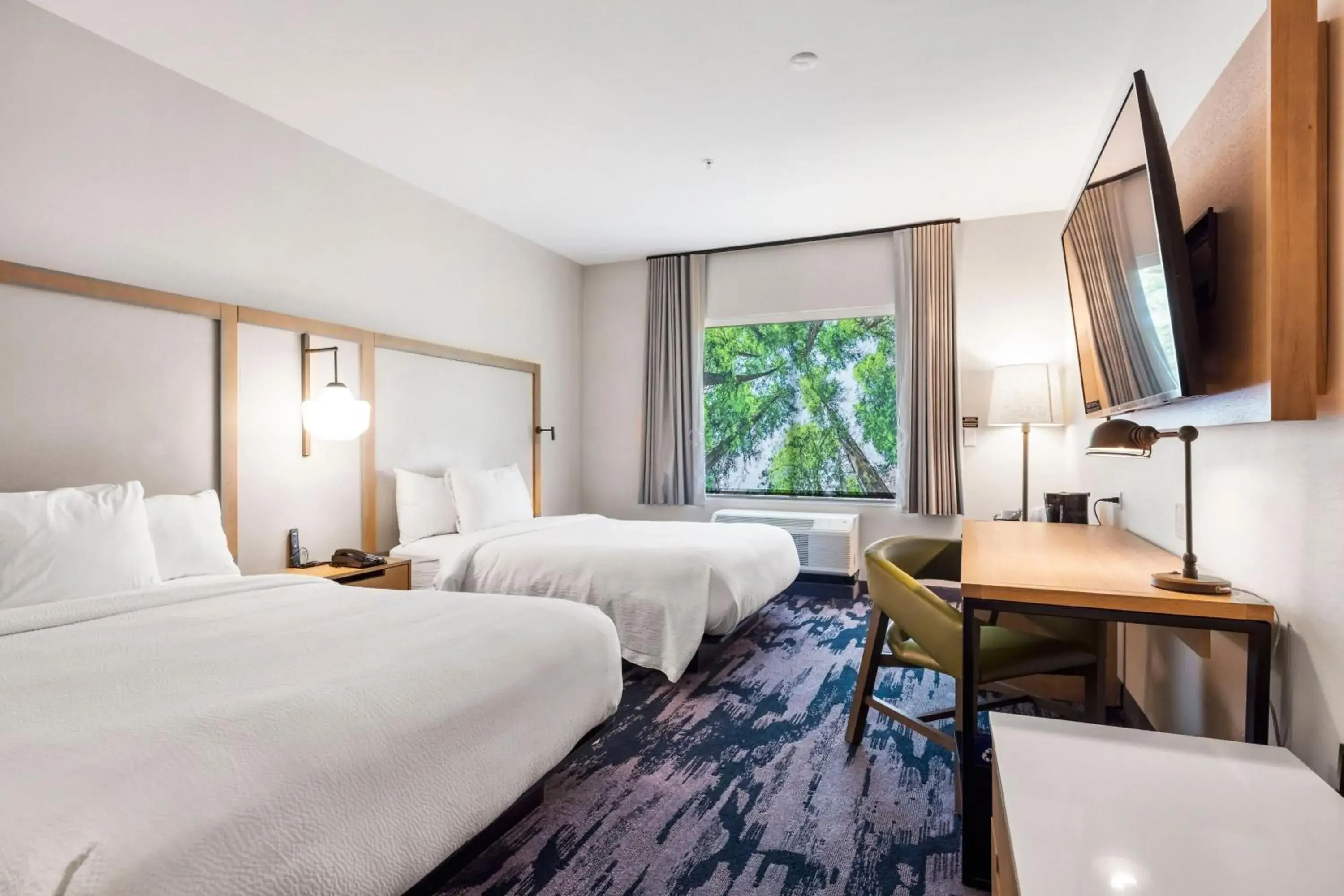 Queen Guest Room with 2 Queen Beds in Fairfield by Marriott Inn & Suites San Francisco Airport Oyster Point Area Queen Guest Room with 2 Queen Beds in Fairfield by Marriott Inn & Suites San Francisco Airport Oyster Point Area