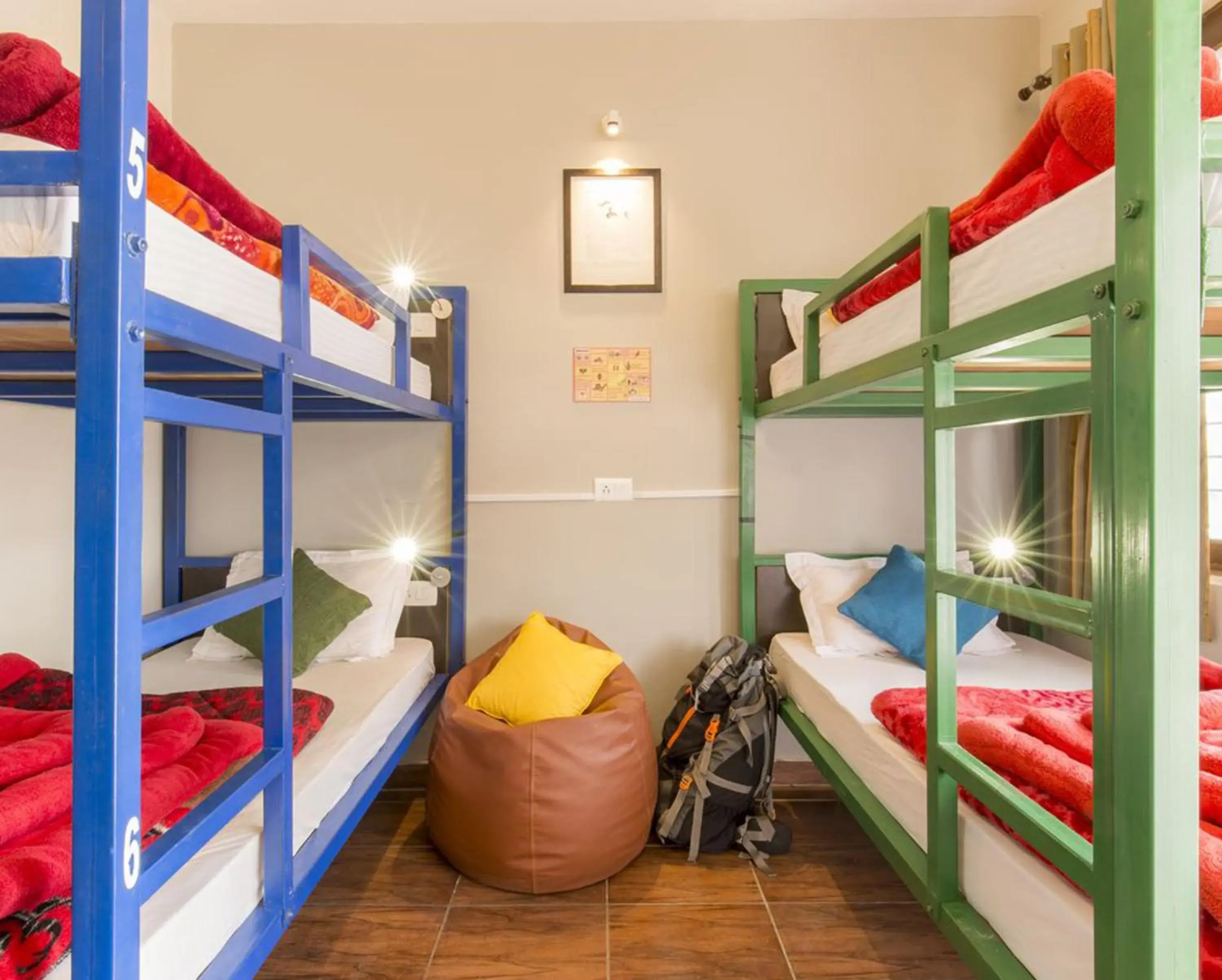 Bed in 4-Bed Dormitory Room in The Trippy Tribe Bed in 4-Bed Dormitory Room in The Trippy Tribe