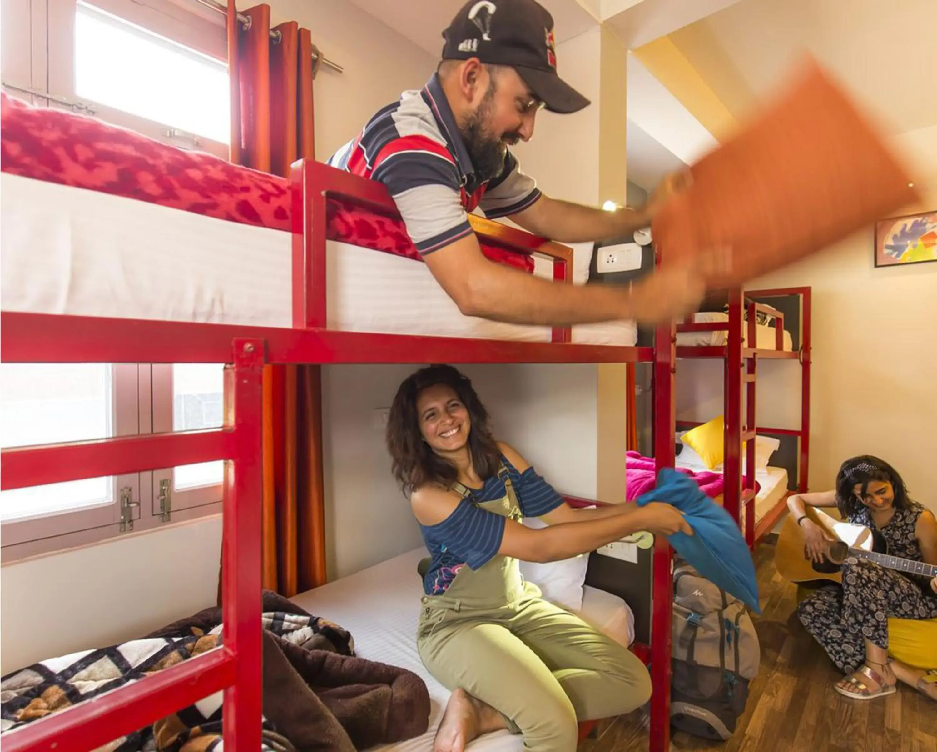 Bed in 6-Bed Dormitory Room in The Trippy Tribe Bed in 6-Bed Dormitory Room in The Trippy Tribe