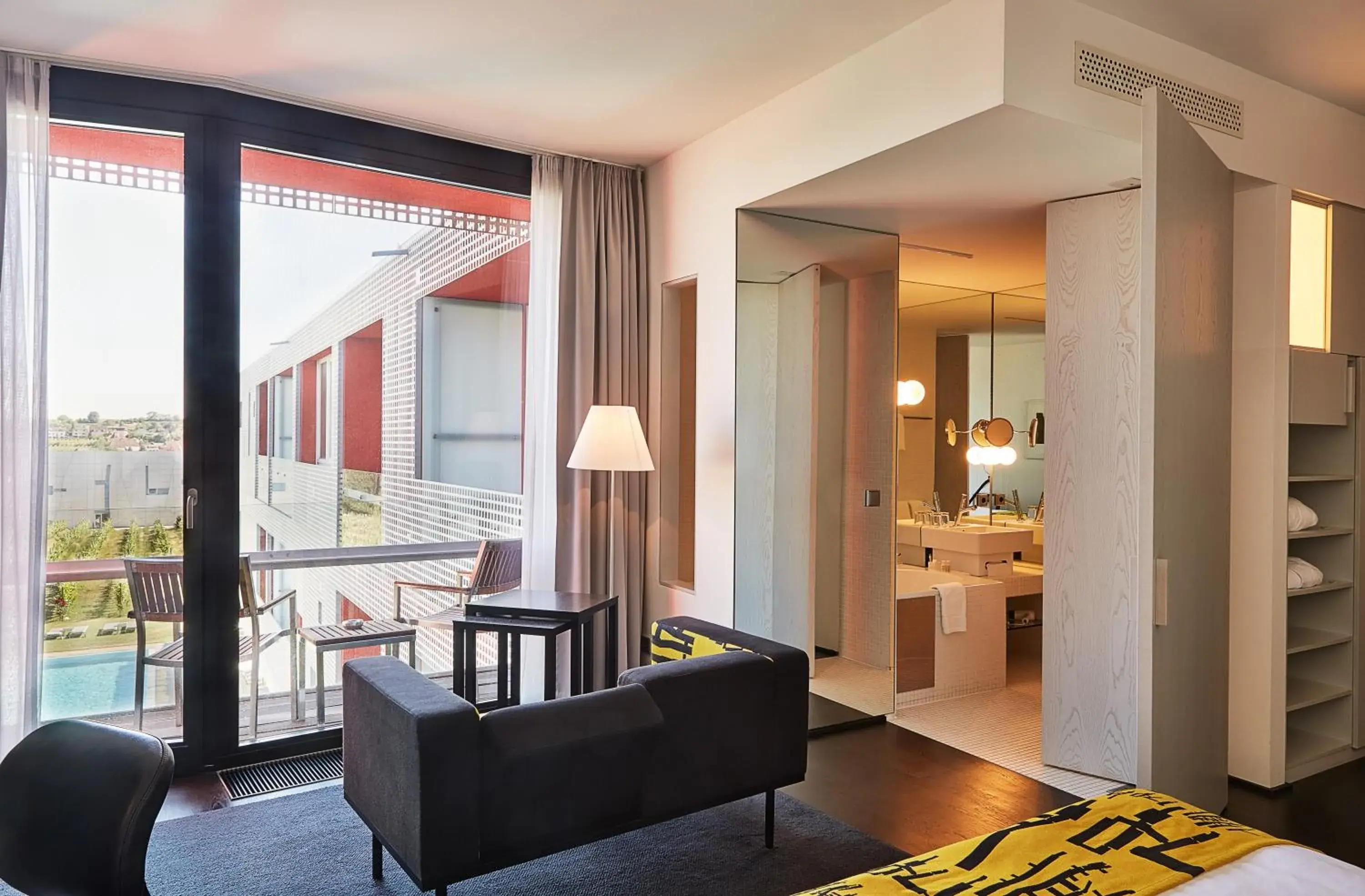 Classic Plus Double Room with Balcony - single occupancy in LOISIUM Wine & Spa Hotel Langenlois Classic Plus Double Room with Balcony - single occupancy in LOISIUM Wine & Spa Hotel Langenlois