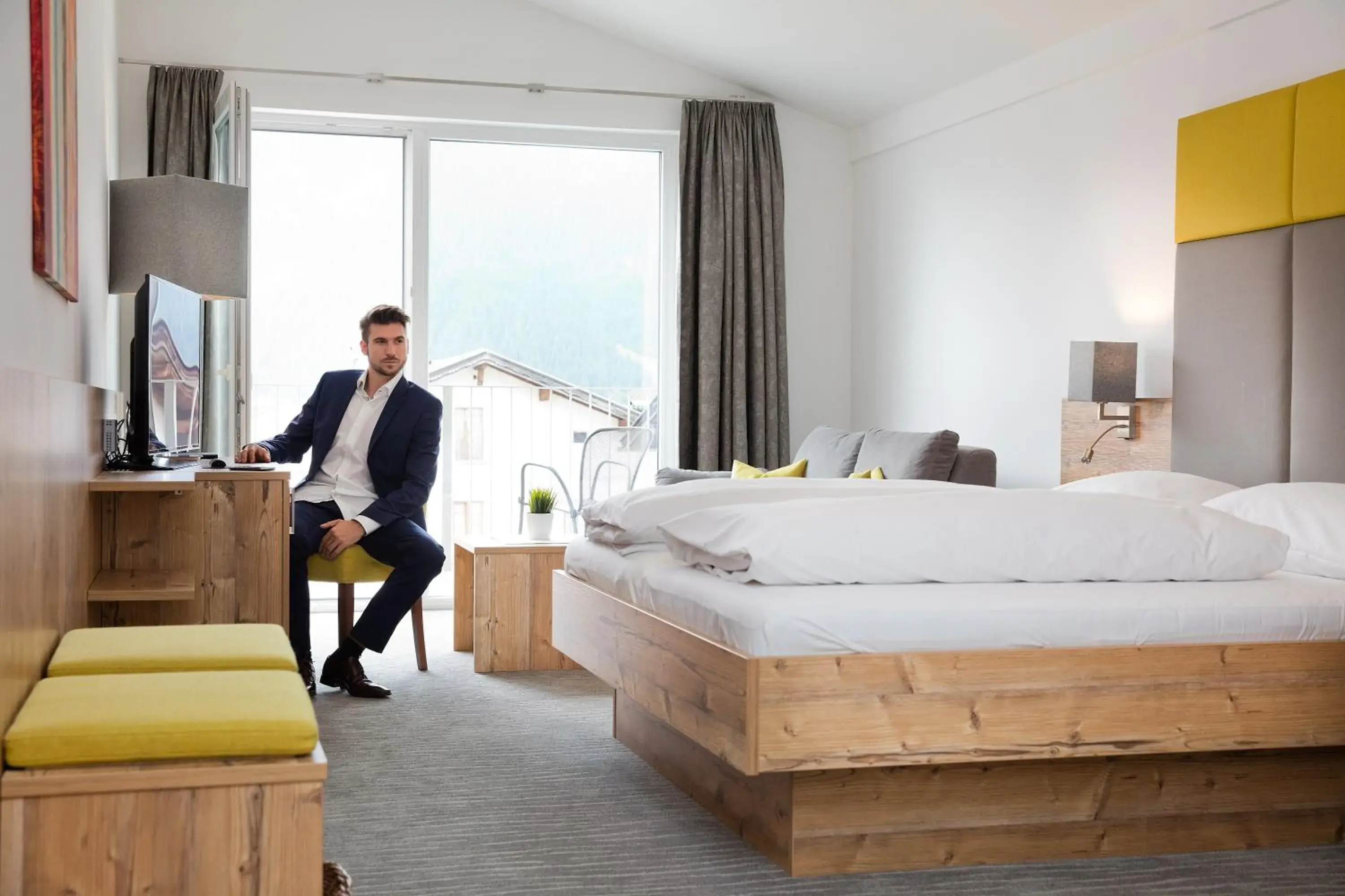 Junior Suite with Balcony in Hotel Zum Mohren Junior Suite with Balcony in Hotel Zum Mohren