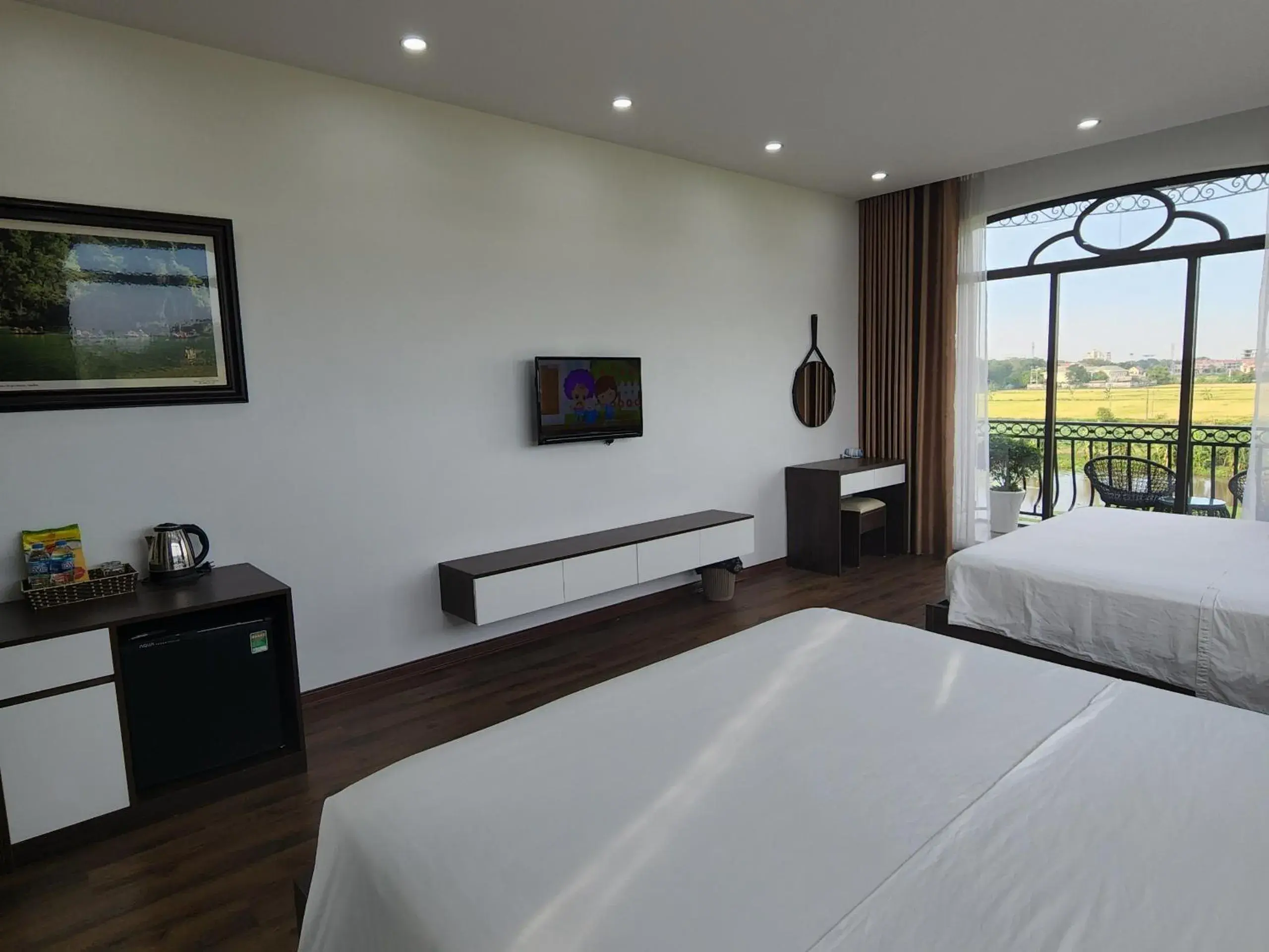 King Room with Balcony in Lotus Hotel Ninh Bình King Room with Balcony in Lotus Hotel Ninh Bình