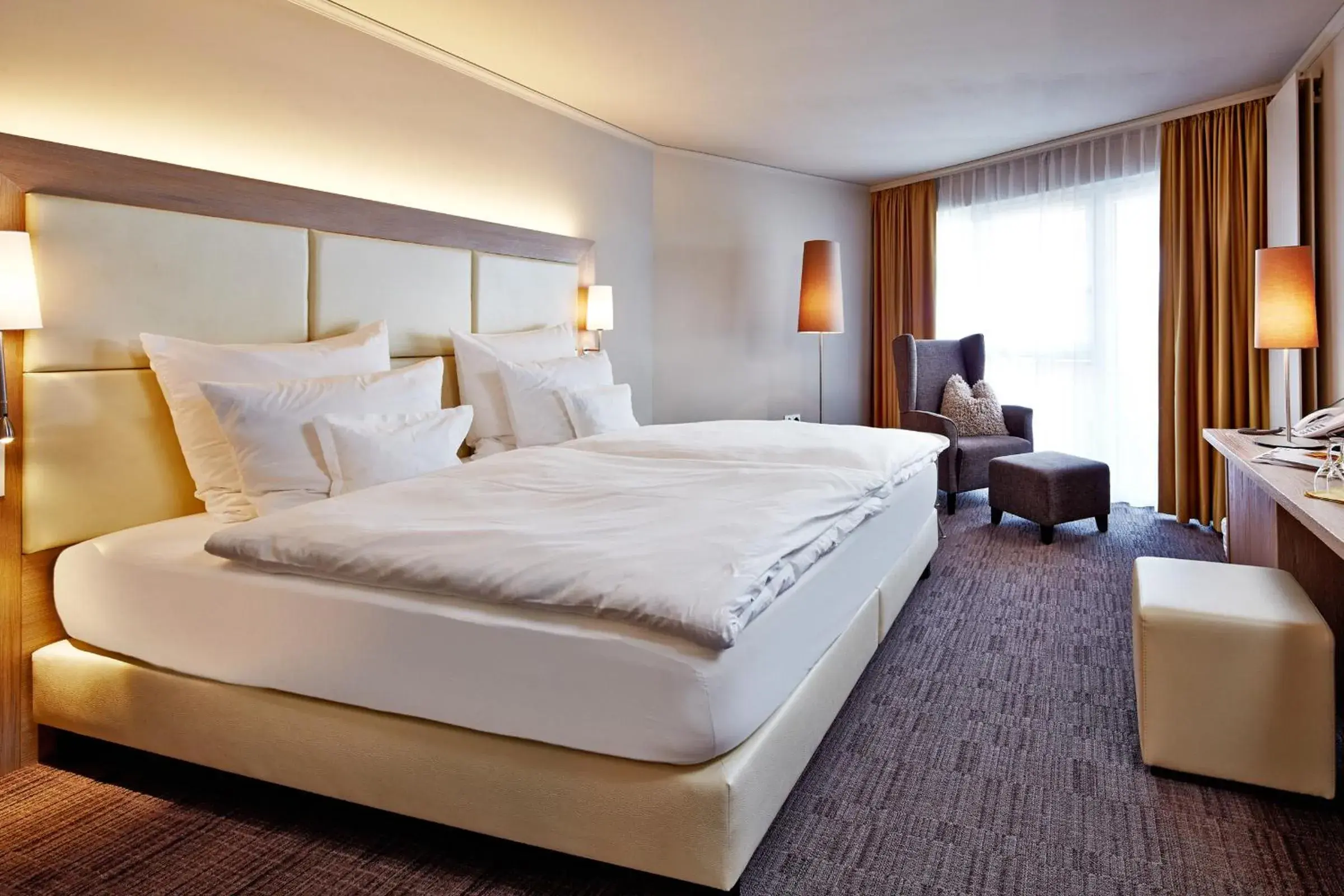 Deluxe Double Room with Balcony in Hotel Barbarahof 4 stars Superior - including Summer Card - Adults Only "soft" from 10 years Deluxe Double Room with Balcony in Hotel Barbarahof 4 stars Superior - including Summer Card - Adults Only "soft" from 10 years