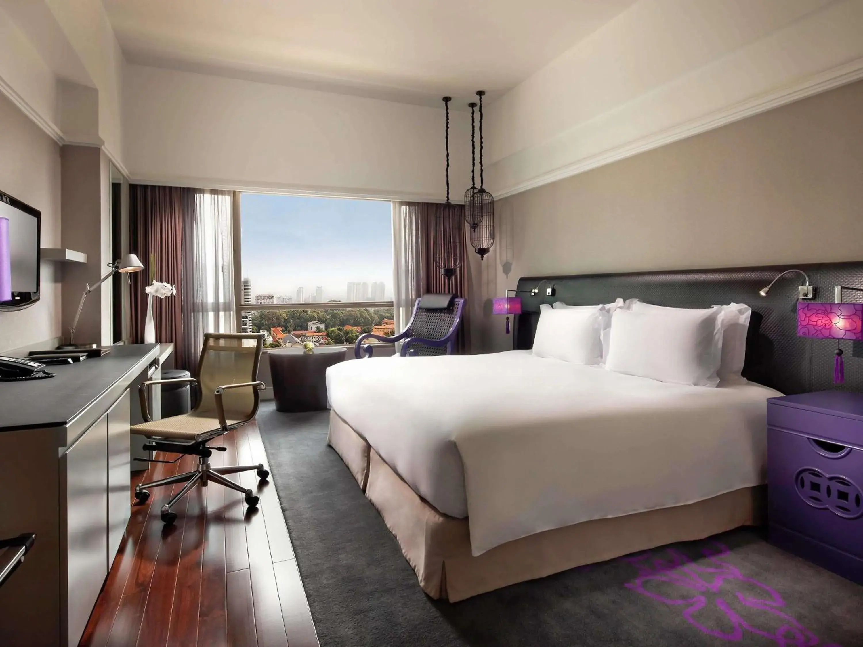 Superior King Room with Club Millésime Access and City View in Sofitel Saigon Plaza Superior King Room with Club Millésime Access and City View in Sofitel Saigon Plaza