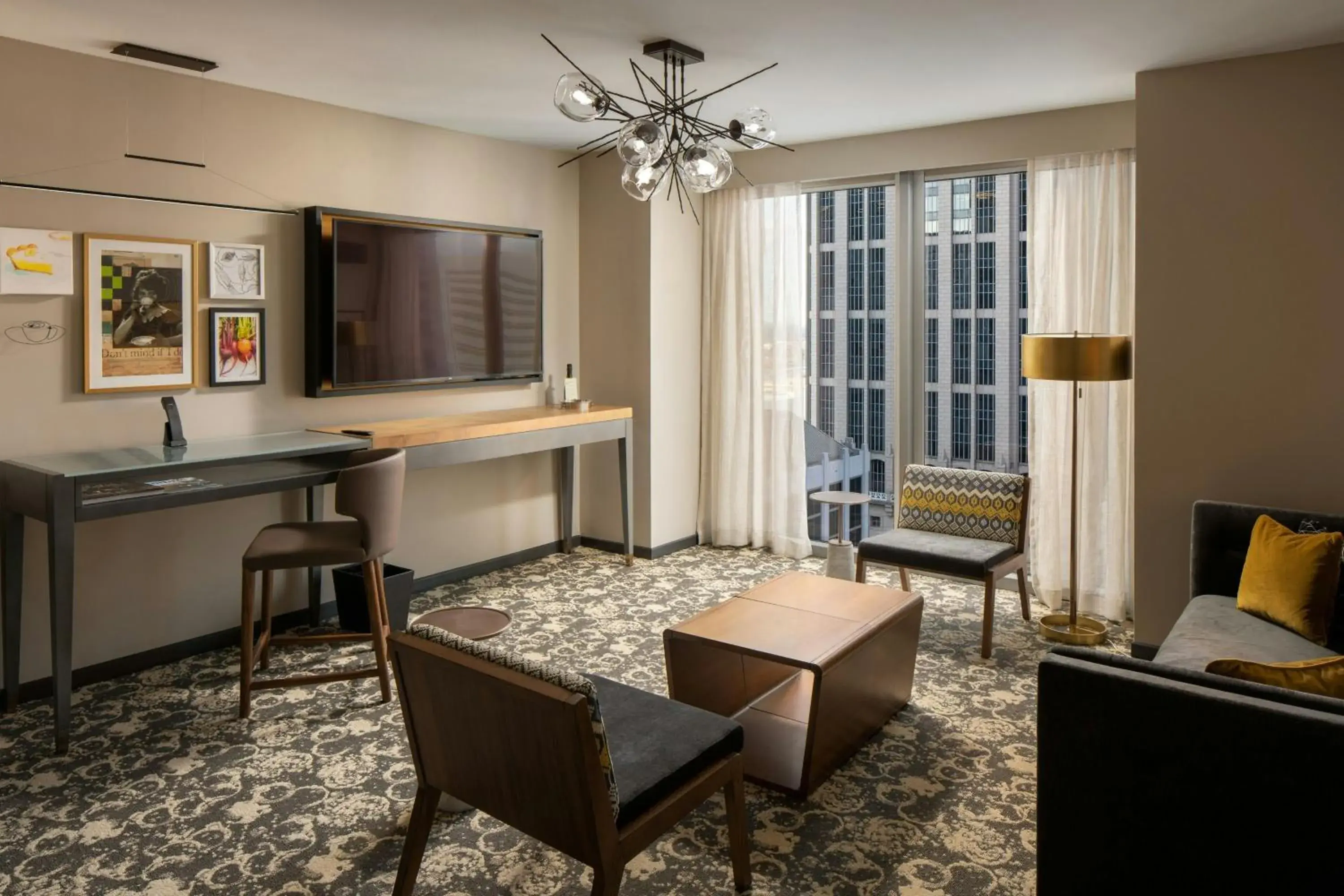1 Bedroom Suite, 1 King, City View (Hearing Accessible) in Epicurean Atlanta, Autograph Collection 1 Bedroom Suite, 1 King, City View (Hearing Accessible) in Epicurean Atlanta, Autograph Collection