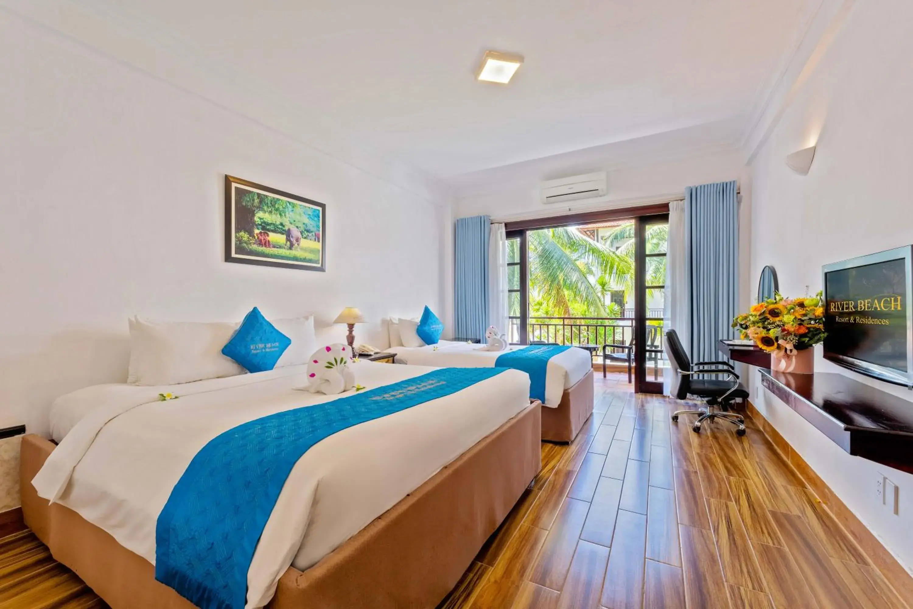 Triple Room with Balcony in River Beach Resort & Residences Triple Room with Balcony in River Beach Resort & Residences