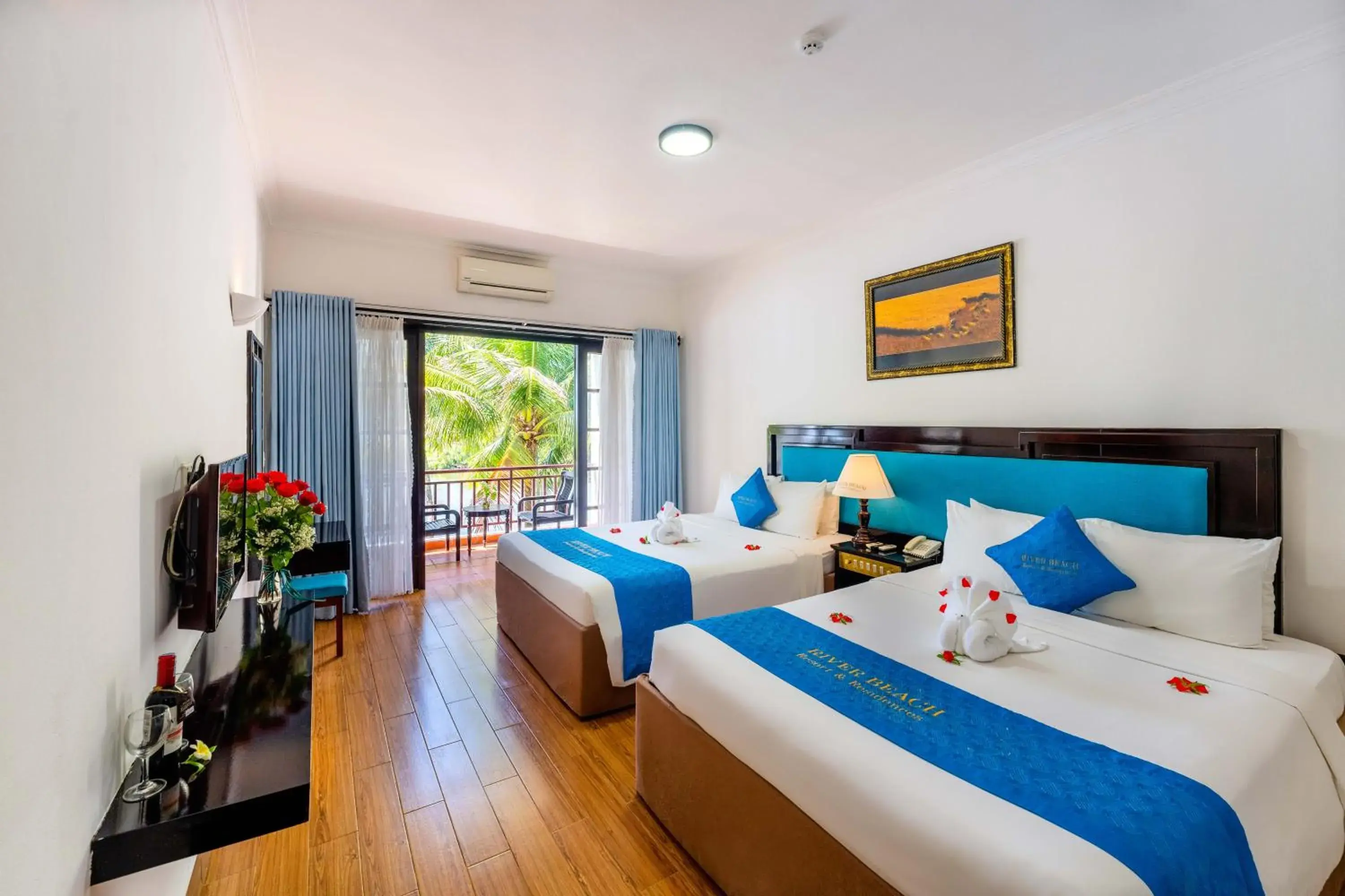 Quadruple Room in River Beach Resort & Residences Quadruple Room in River Beach Resort & Residences