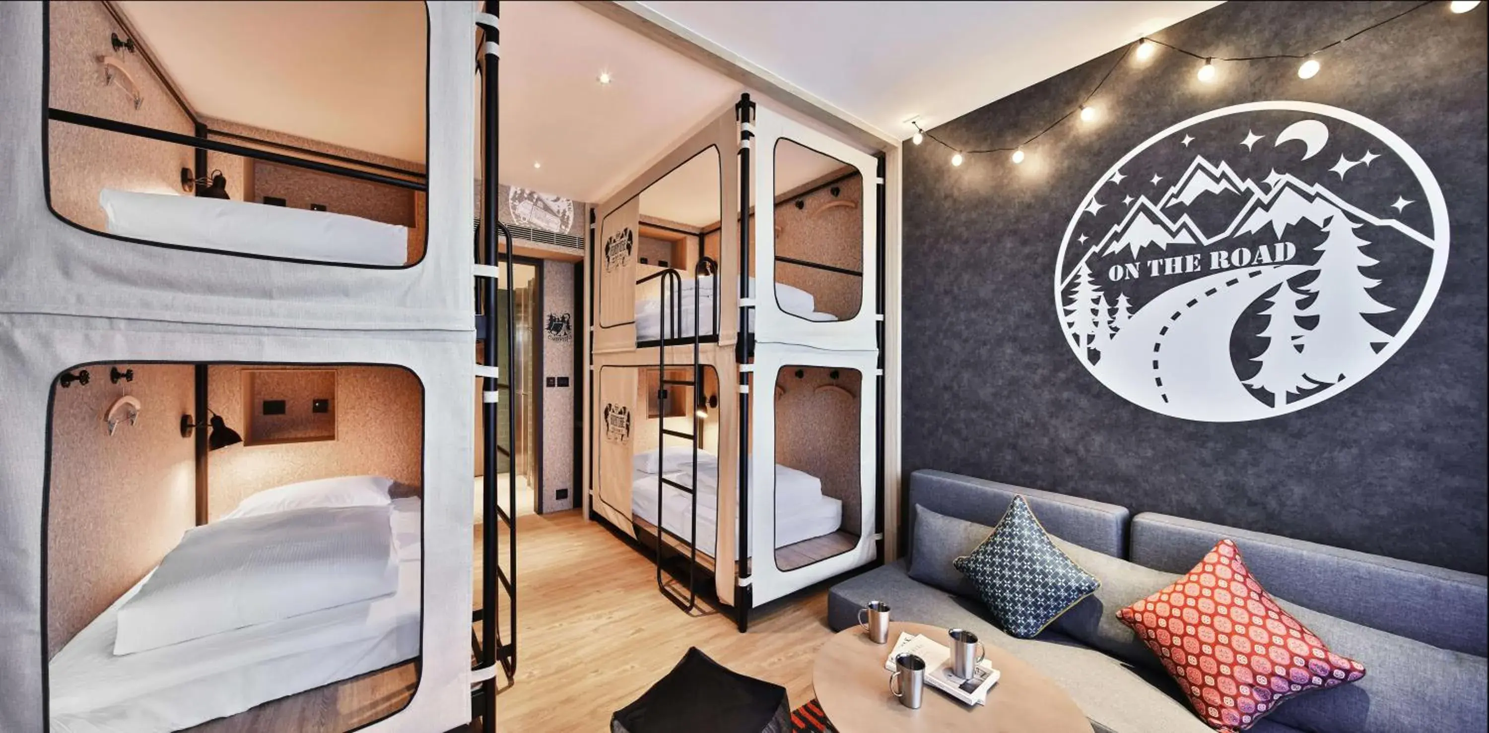 Classic Quadruple Room in Just Sleep Tainan Hushan Classic Quadruple Room in Just Sleep Tainan Hushan