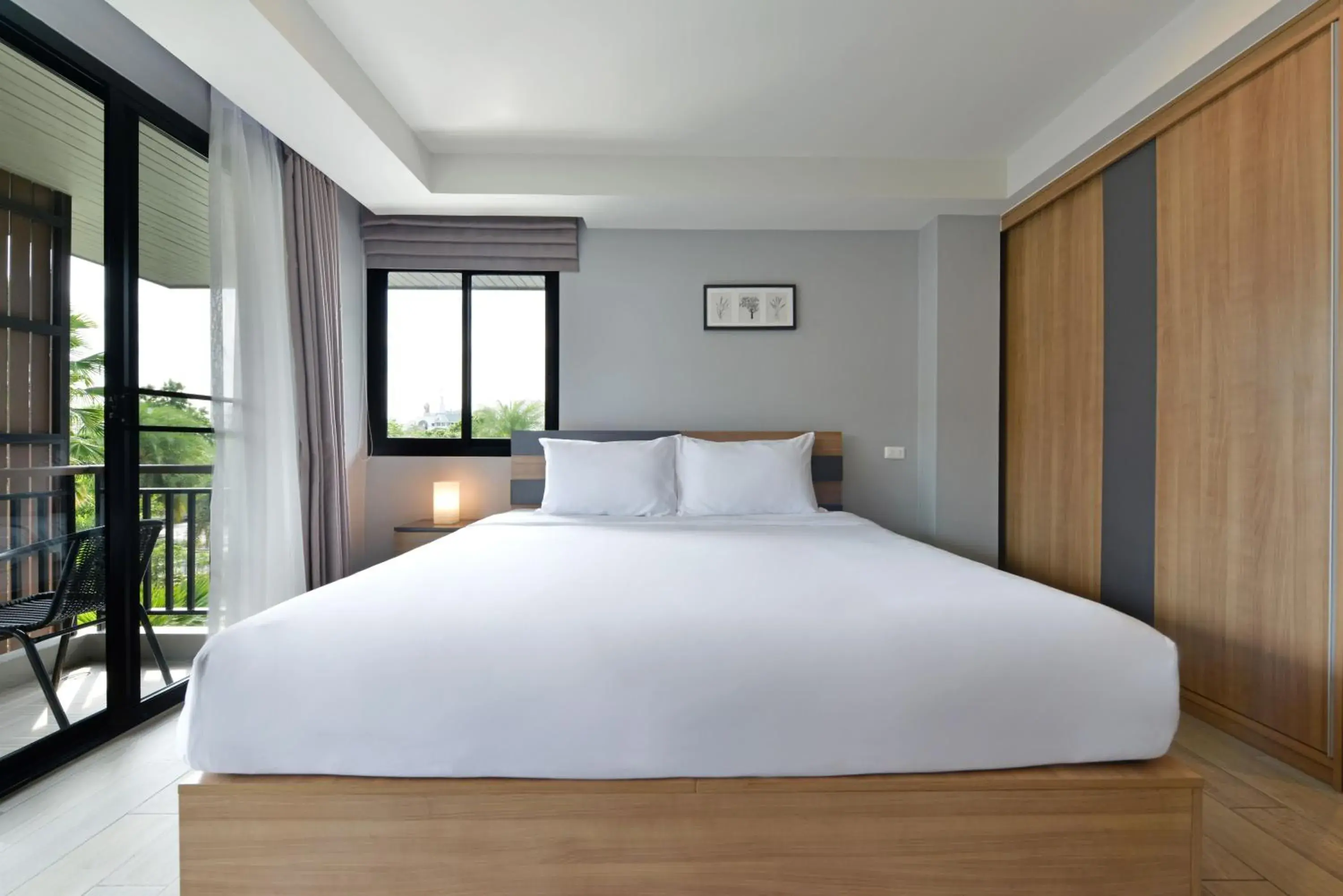 Studio with Garden View in Raweewan Residence hotel Studio with Garden View in Raweewan Residence hotel