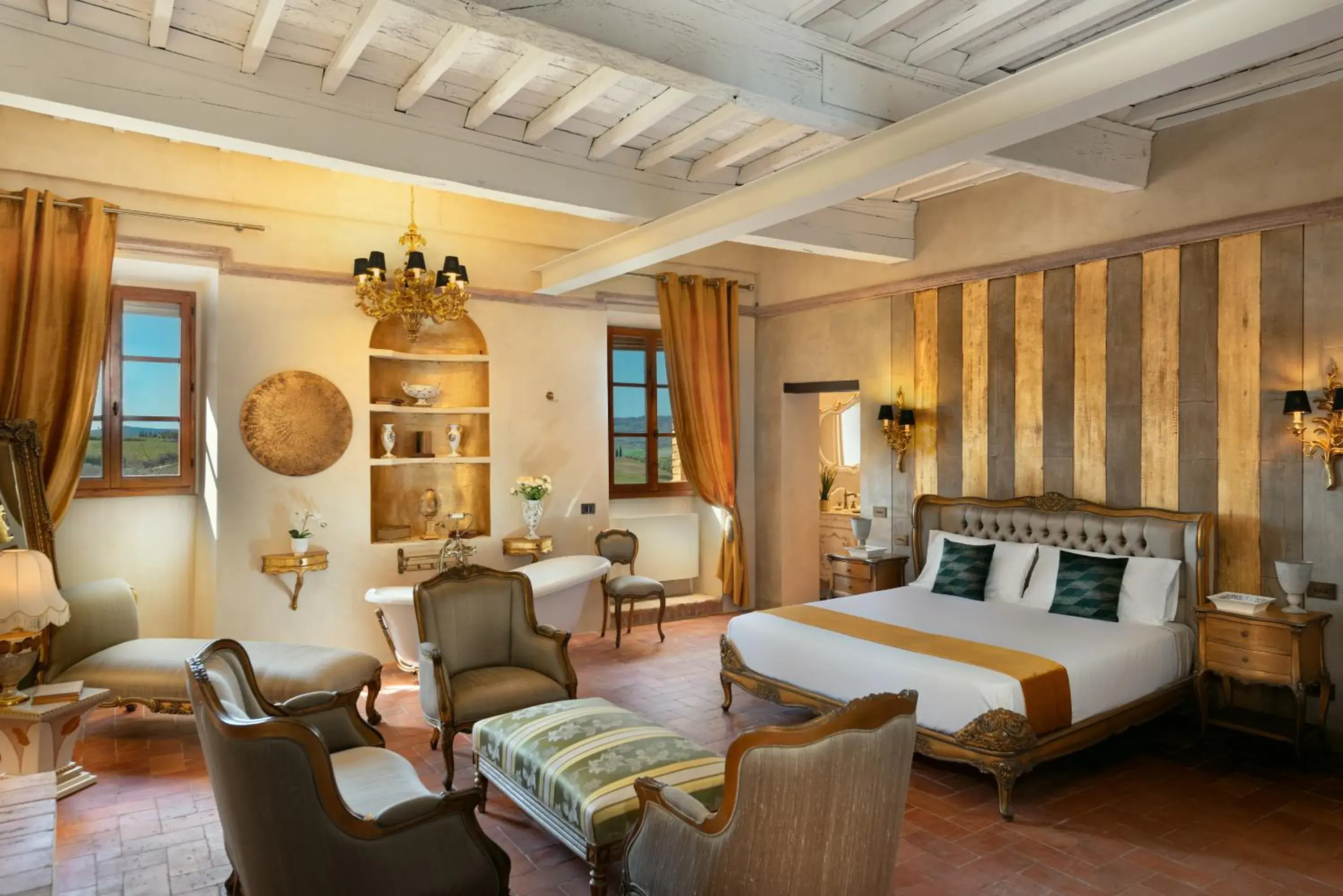 King Suite in Il Miraggio in Val d'Orcia Relais & Spa King Suite in Il Miraggio in Val d'Orcia Relais & Spa