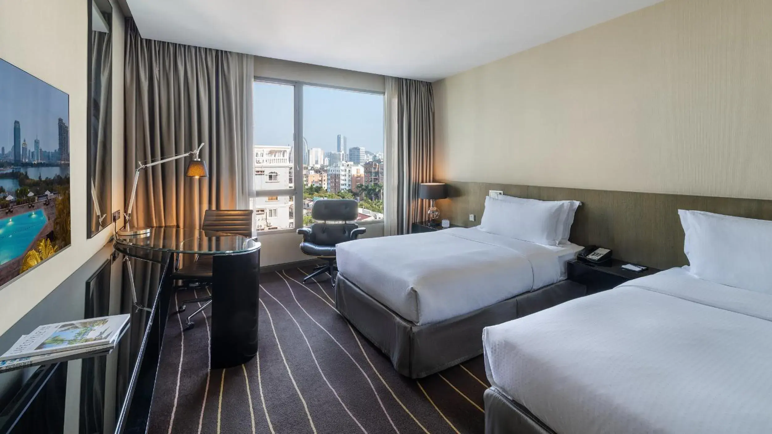 Club Superior Twin Room-Explore.Experience,Enjoy in Marco Polo Xiamen Club Superior Twin Room-Explore.Experience,Enjoy in Marco Polo Xiamen