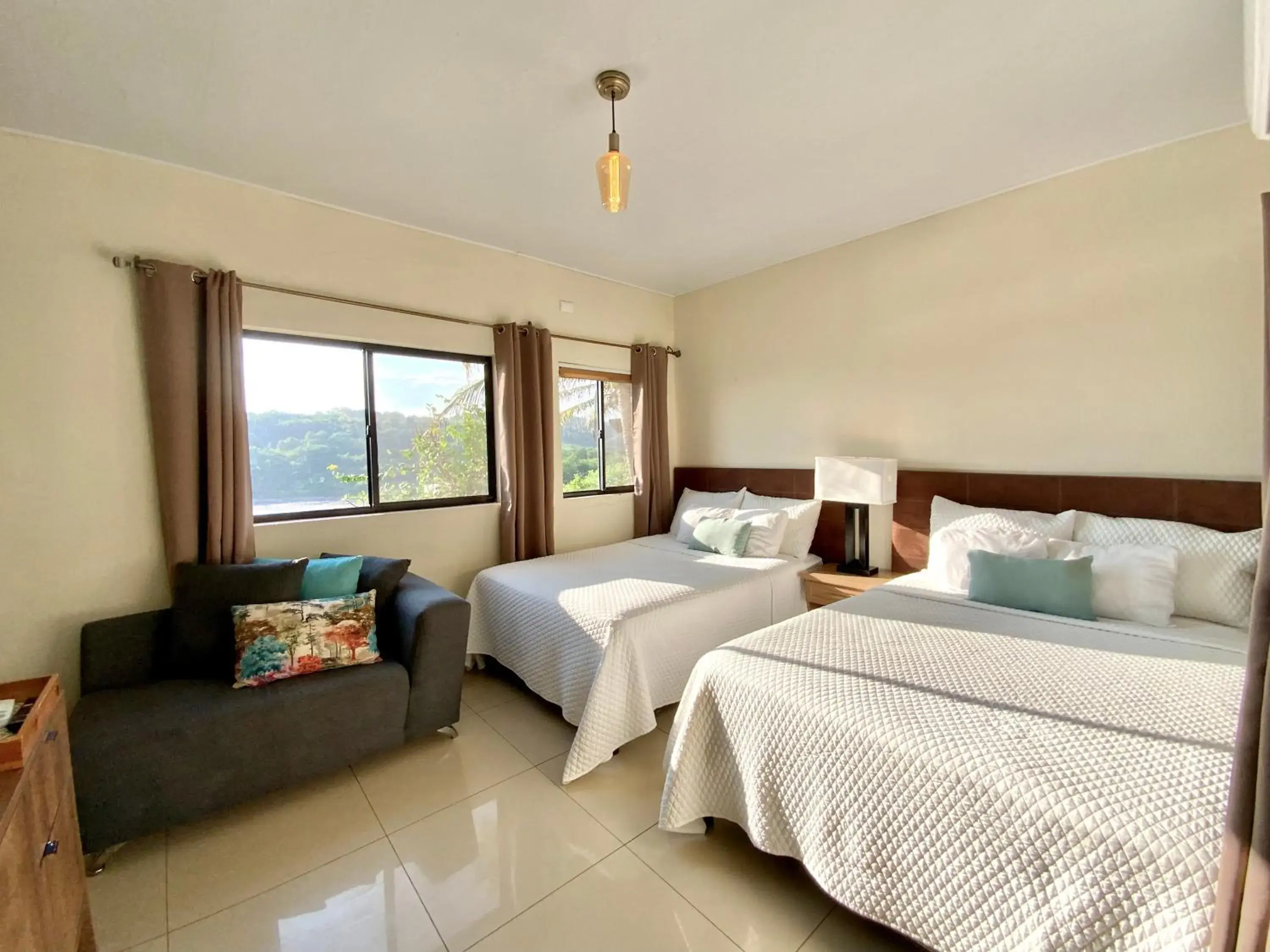Deluxe Double Room with Sea View in Paradise Surf Hotel Deluxe Double Room with Sea View in Paradise Surf Hotel