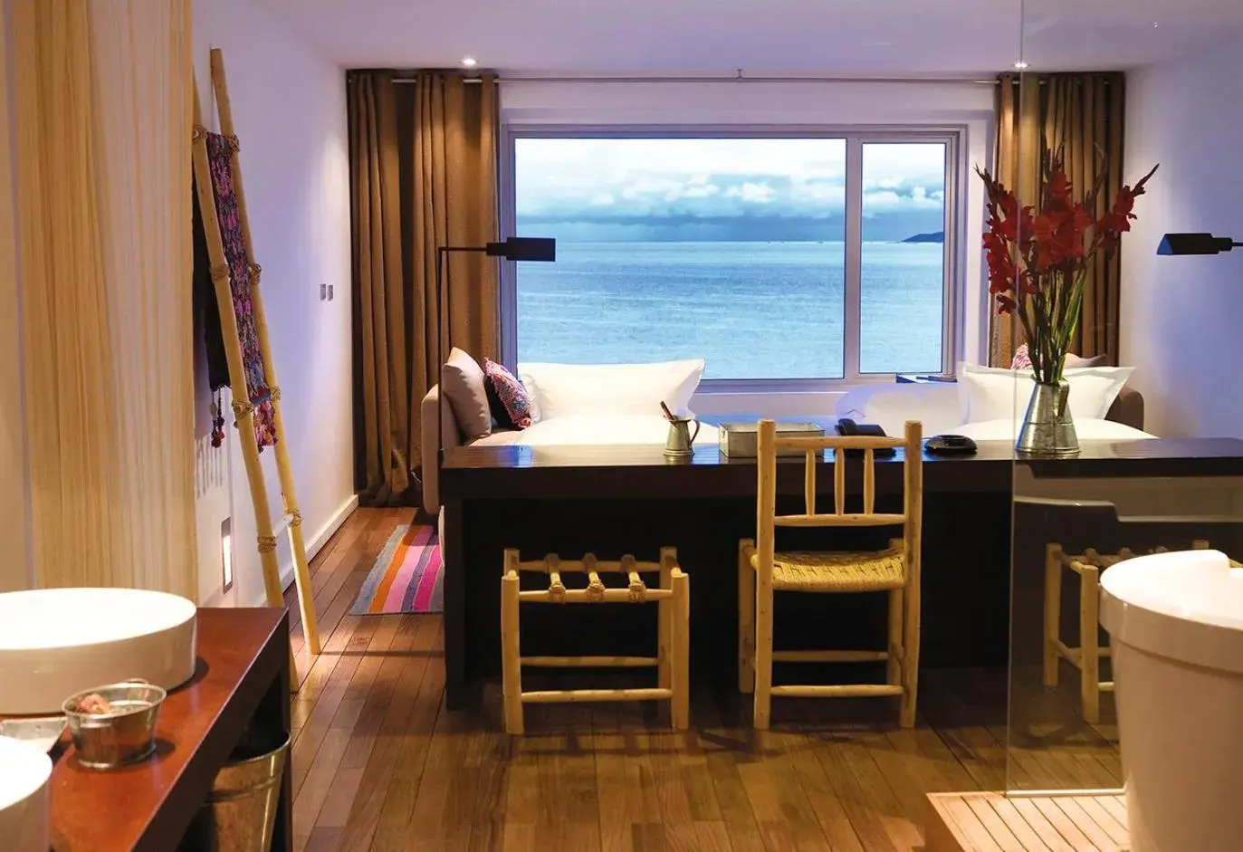 Superior Double or Twin Room with Lake View in Titilaka by Andean Superior Double or Twin Room with Lake View in Titilaka by Andean