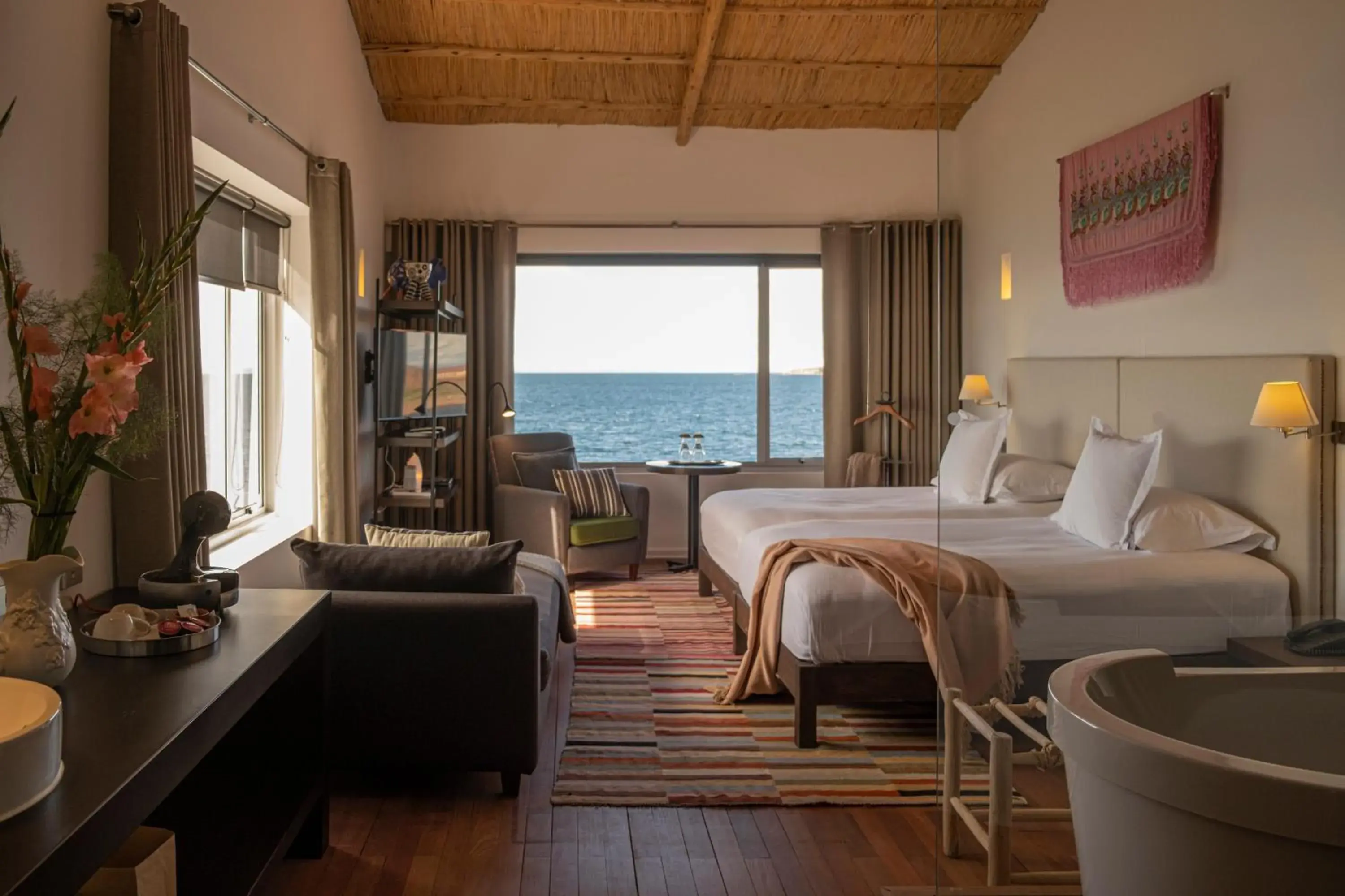 Superior Double or Twin Room with Corner Lake View in Titilaka by Andean Superior Double or Twin Room with Corner Lake View in Titilaka by Andean