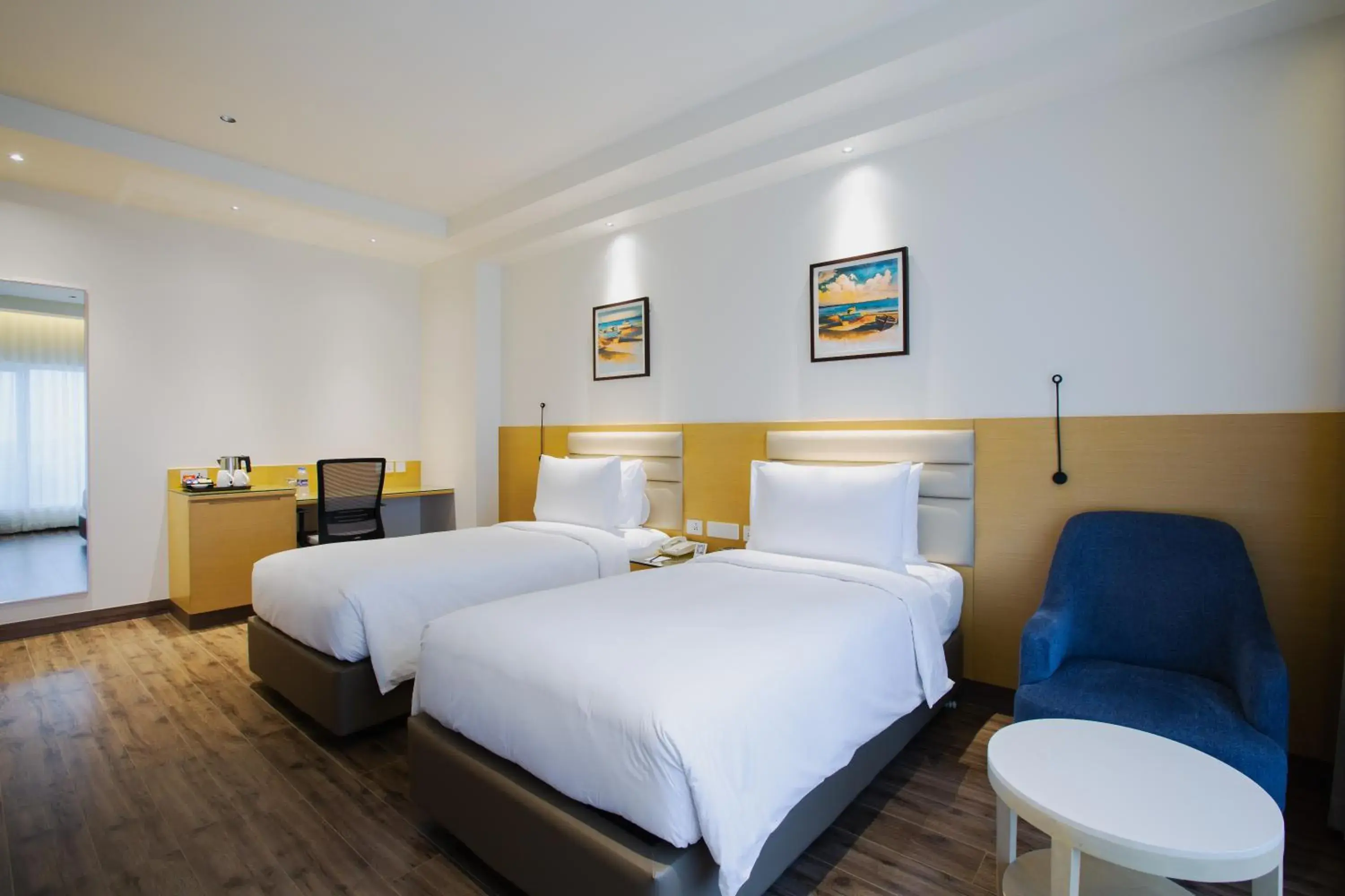 Deluxe Double or Twin Room with City View - single occupancy in IKON By Annapoorna Deluxe Double or Twin Room with City View - single occupancy in IKON By Annapoorna