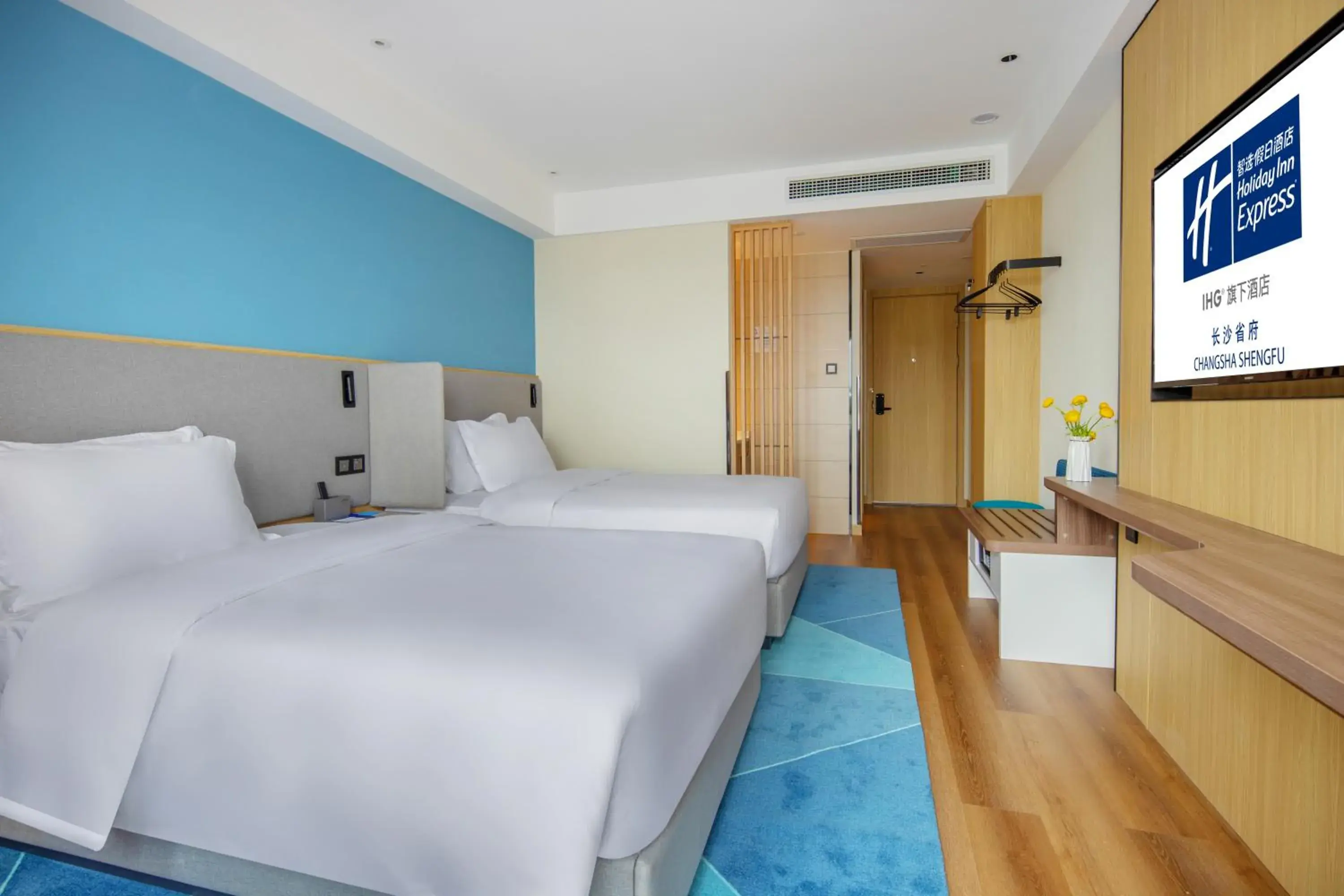 Standard Twin Room in Holiday Inn Express Changsha Shengfu by IHG Standard Twin Room in Holiday Inn Express Changsha Shengfu by IHG