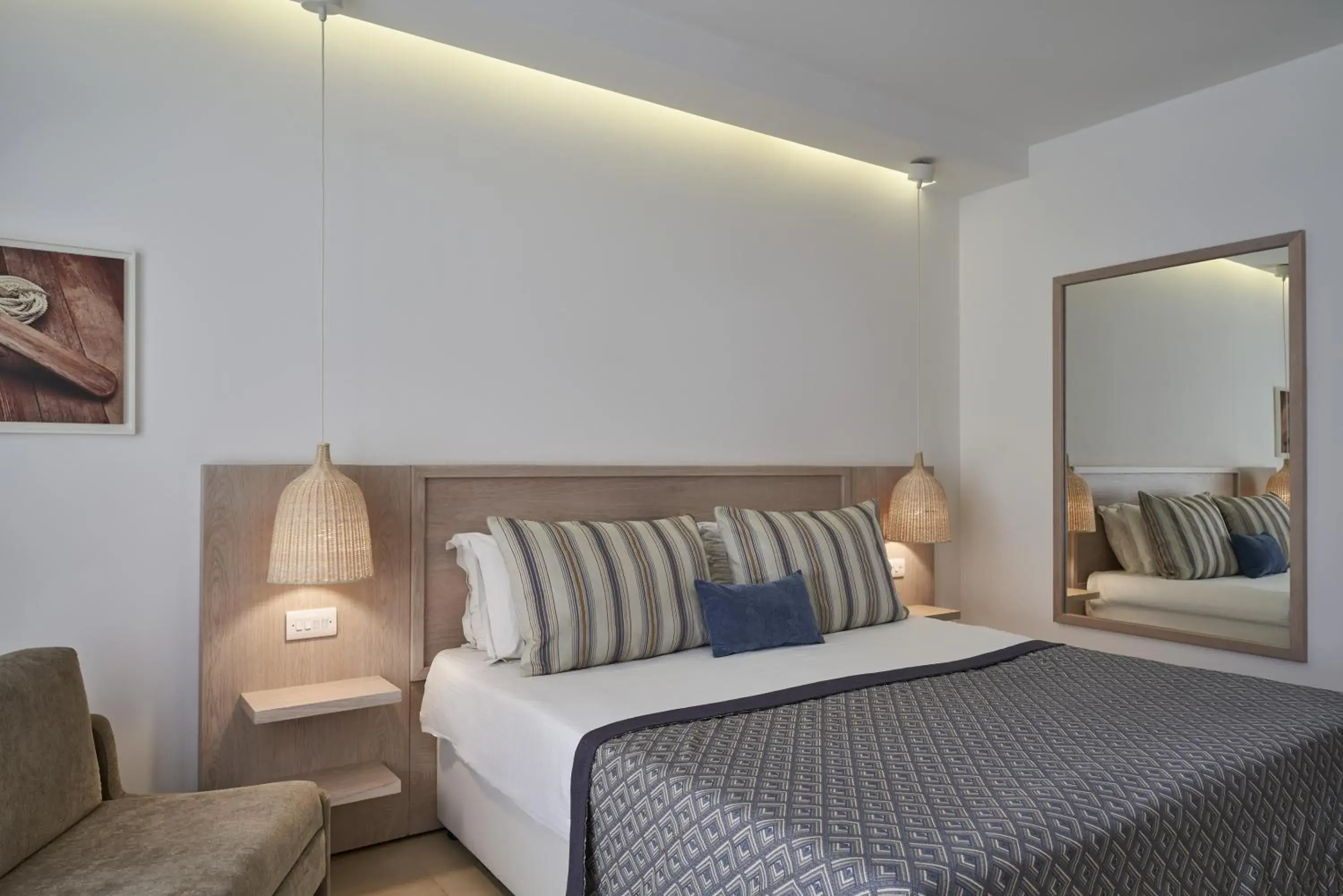 Twin/Double Room Inland View in Atlantica Aeneas Resort Twin/Double Room Inland View in Atlantica Aeneas Resort