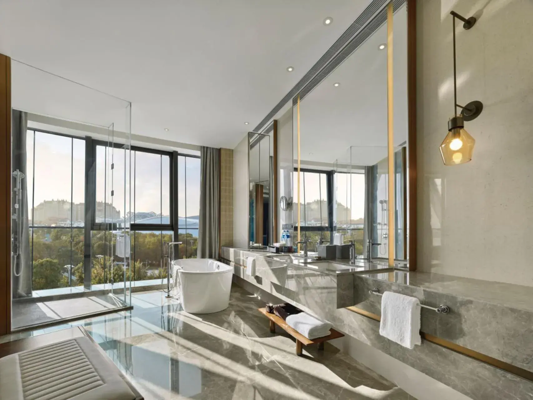 Deluxe Twin Room in Hilton Hainan Ocean Flower Island Deluxe Twin Room in Hilton Hainan Ocean Flower Island