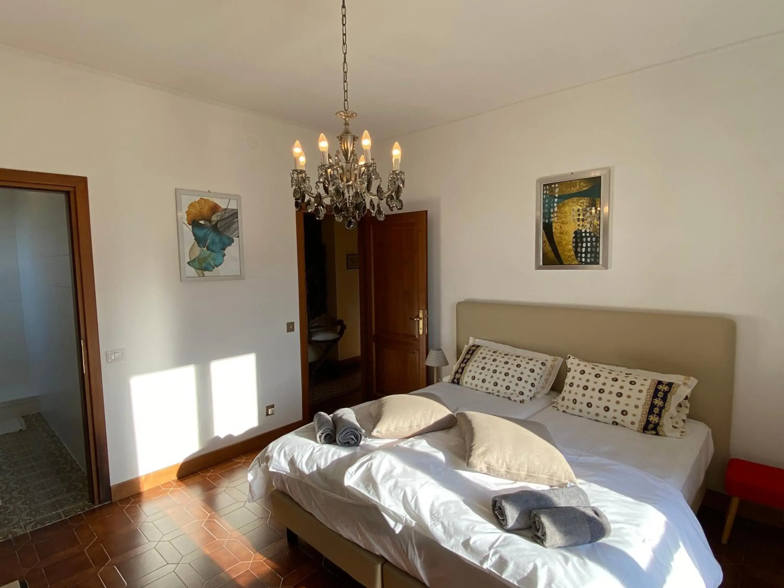 King Room with Mountain View in B&B Rox e Claudia King Room with Mountain View in B&B Rox e Claudia