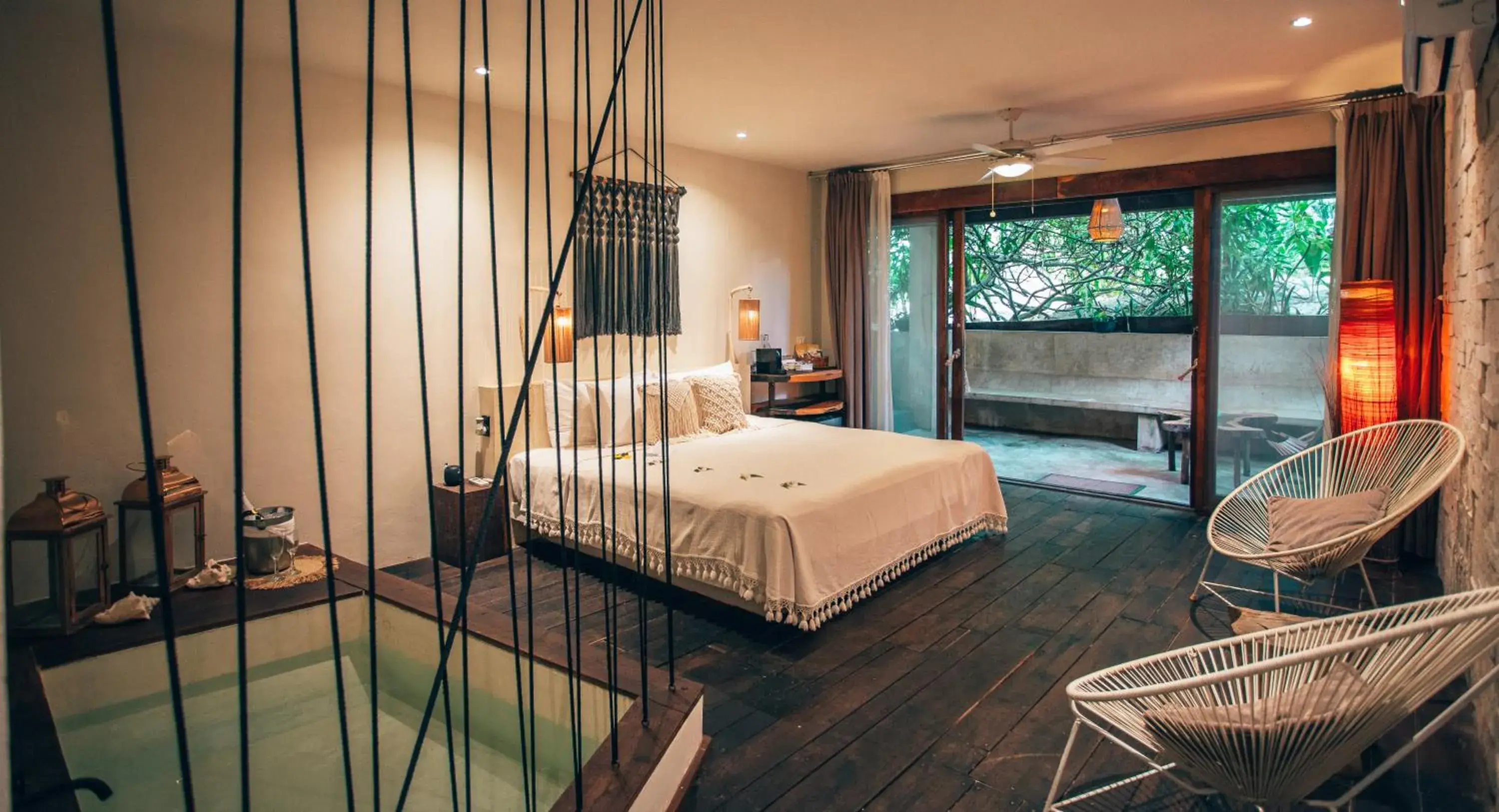 Master Suite Calanthe Garden View in Orchid House Tulum Beach Master Suite Calanthe Garden View in Orchid House Tulum Beach