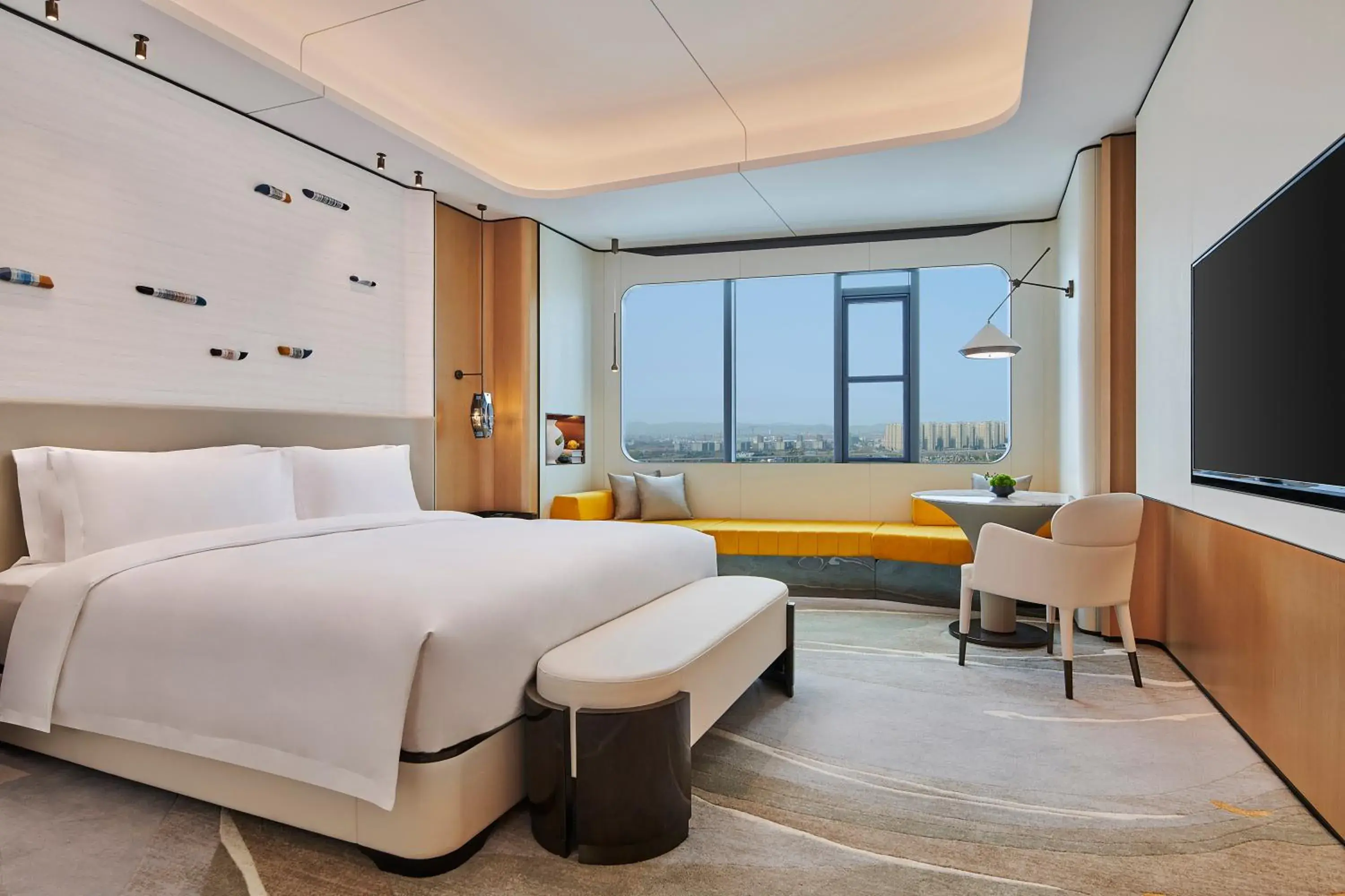 Deluxe King Non-Smoking Room in Wyndham Garden Nanjing Airport Deluxe King Non-Smoking Room in Wyndham Garden Nanjing Airport