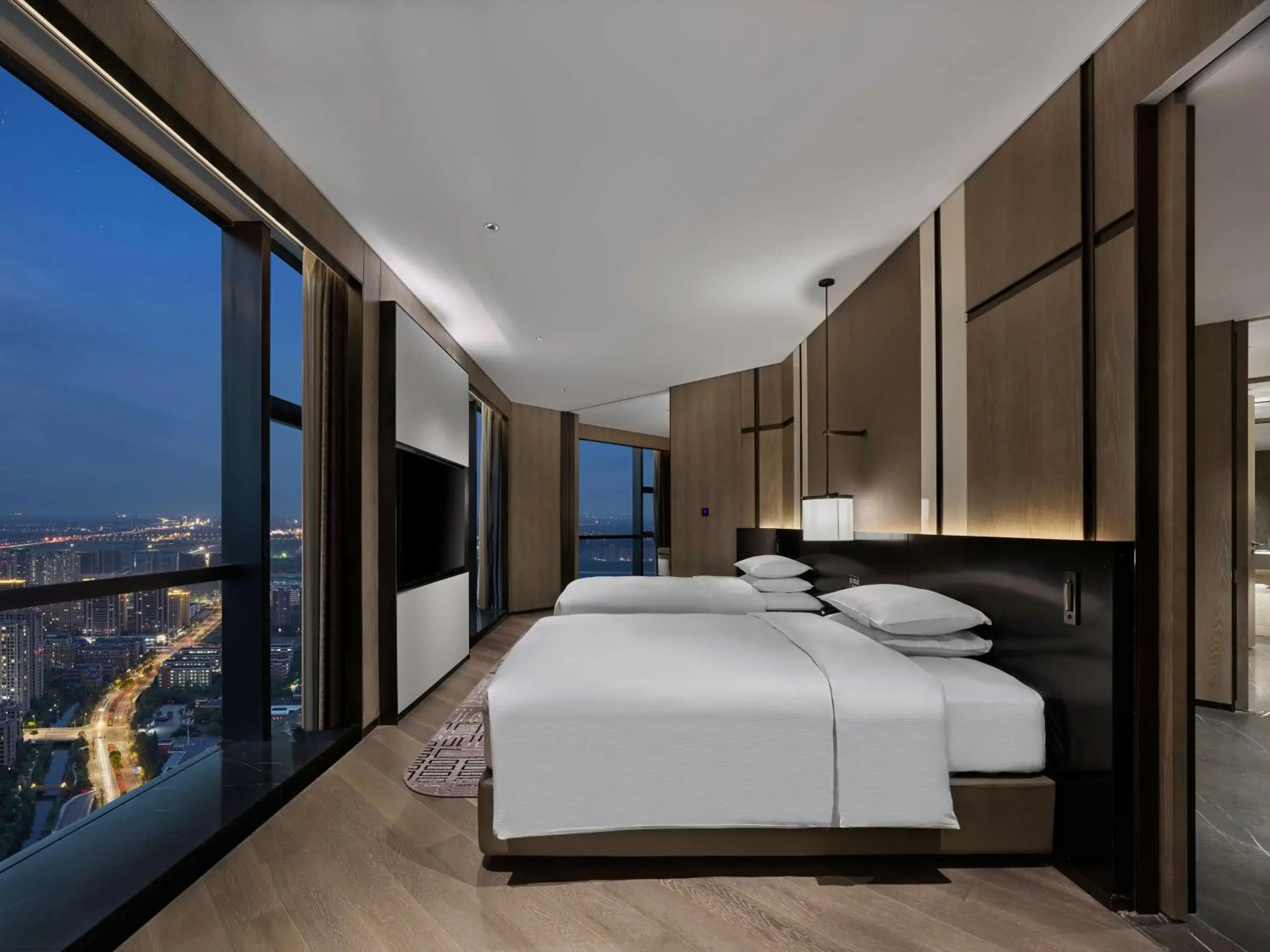 Executive Twin Suite in Hilton Jiaxing Executive Twin Suite in Hilton Jiaxing
