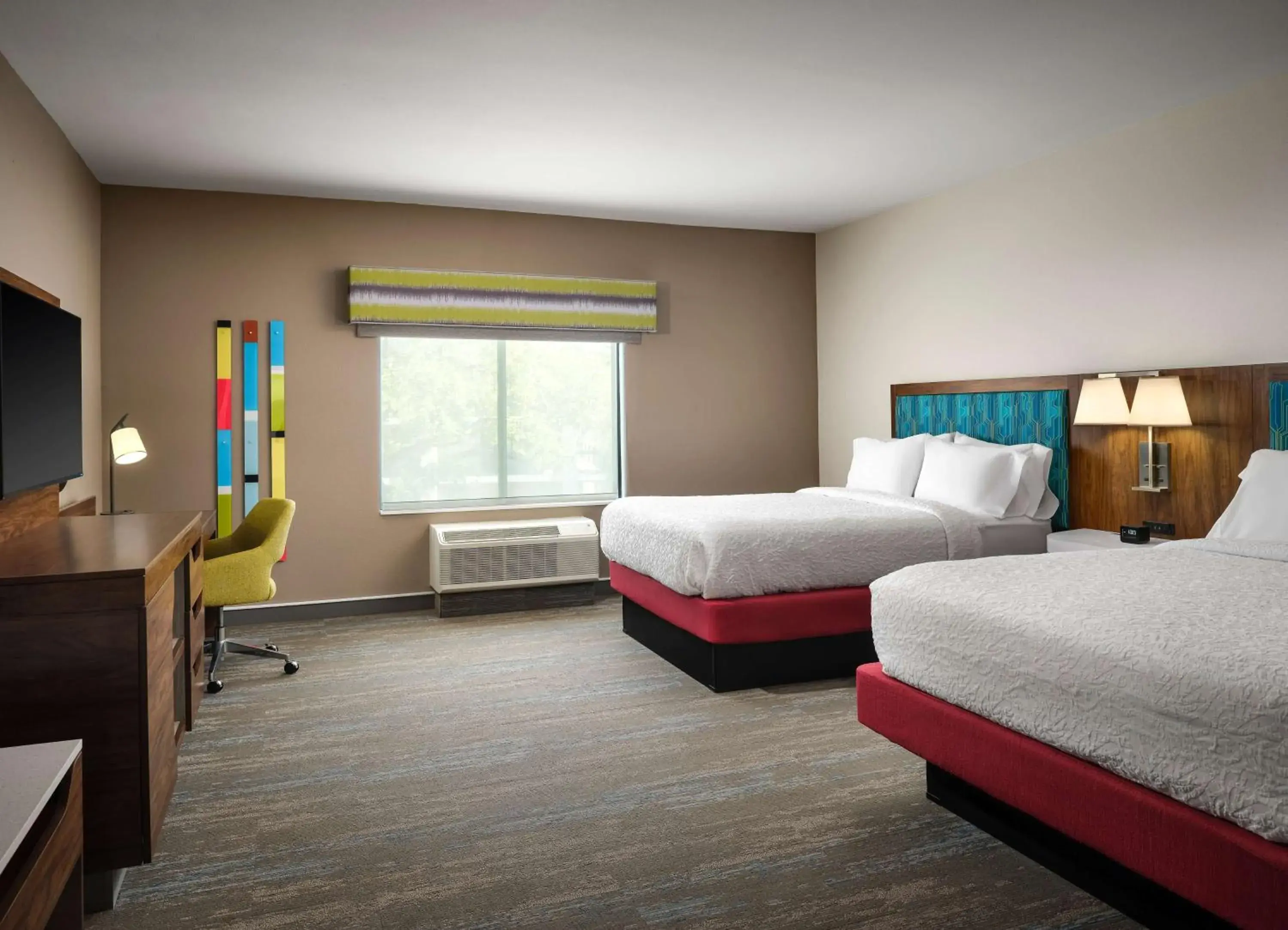 Queen Room with Two Queen Beds - Mobility Access/Non-Smoking in Hampton Inn Pinellas Park St Petersburg, Fl Queen Room with Two Queen Beds - Mobility Access/Non-Smoking in Hampton Inn Pinellas Park St Petersburg, Fl