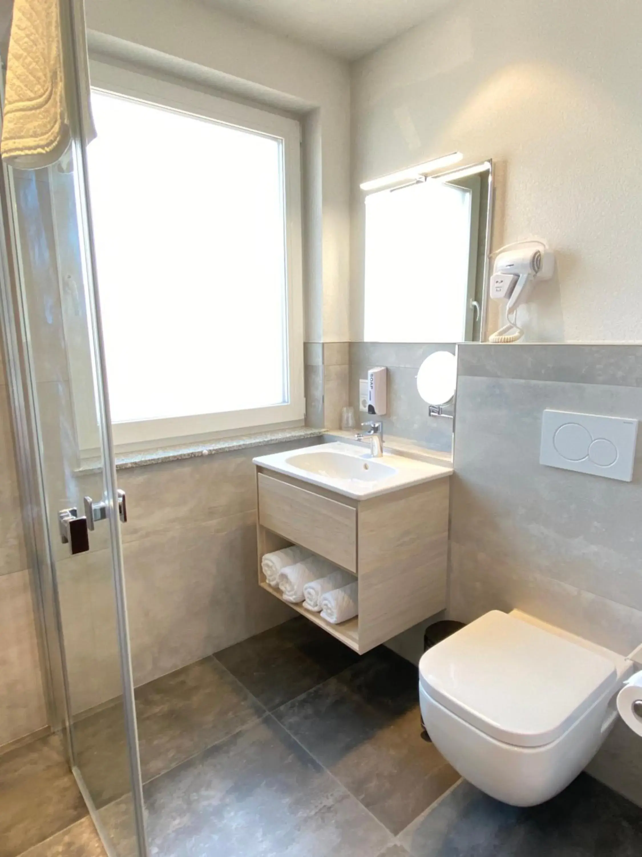 Double Room with Balcony (3 Adults) in Hotel Kosel garni UG Double Room with Balcony (3 Adults) in Hotel Kosel garni UG