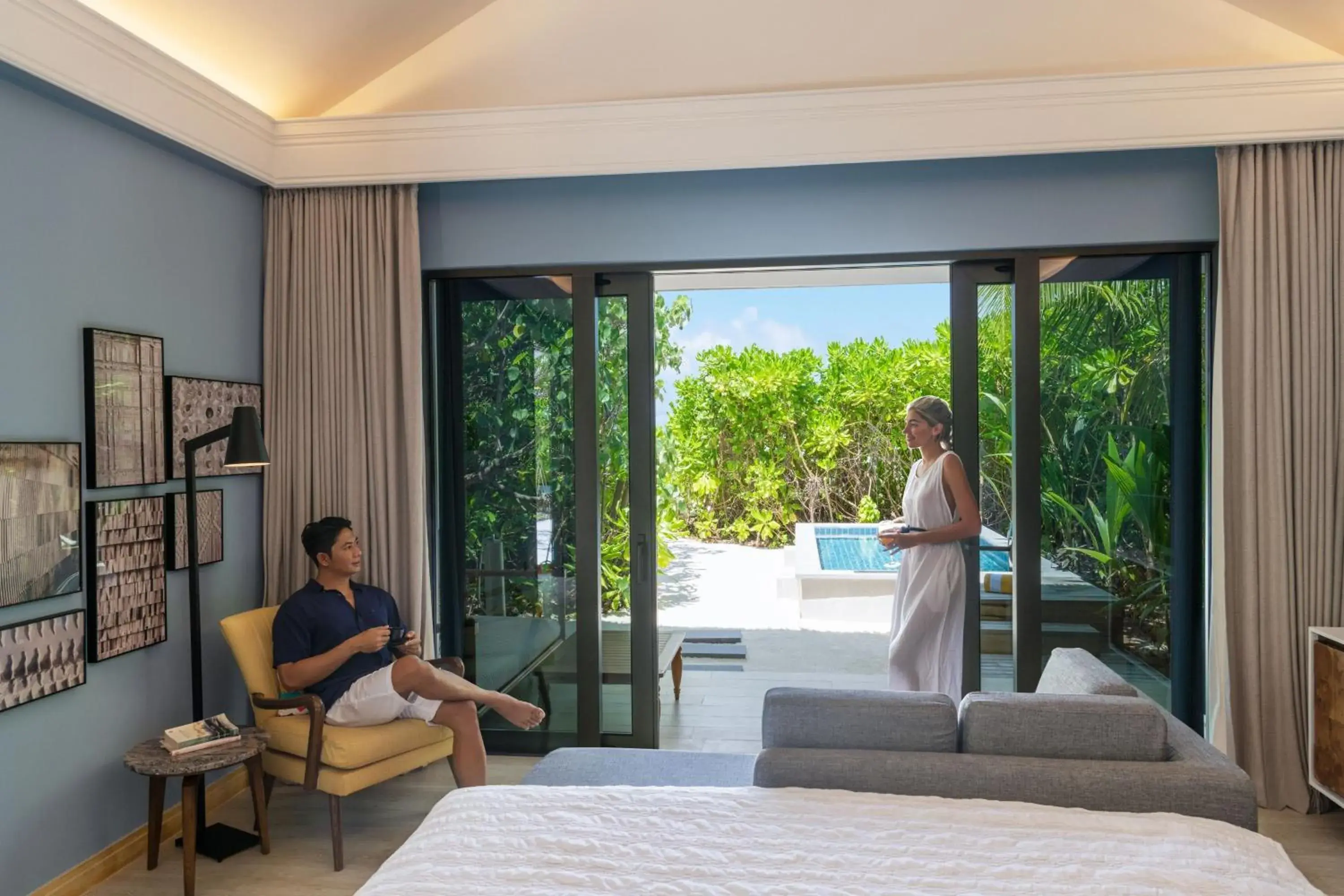 Beach Pool Villa in Le Meridien Maldives Resort & Spa Beach Pool Villa in Le Meridien Maldives Resort & Spa