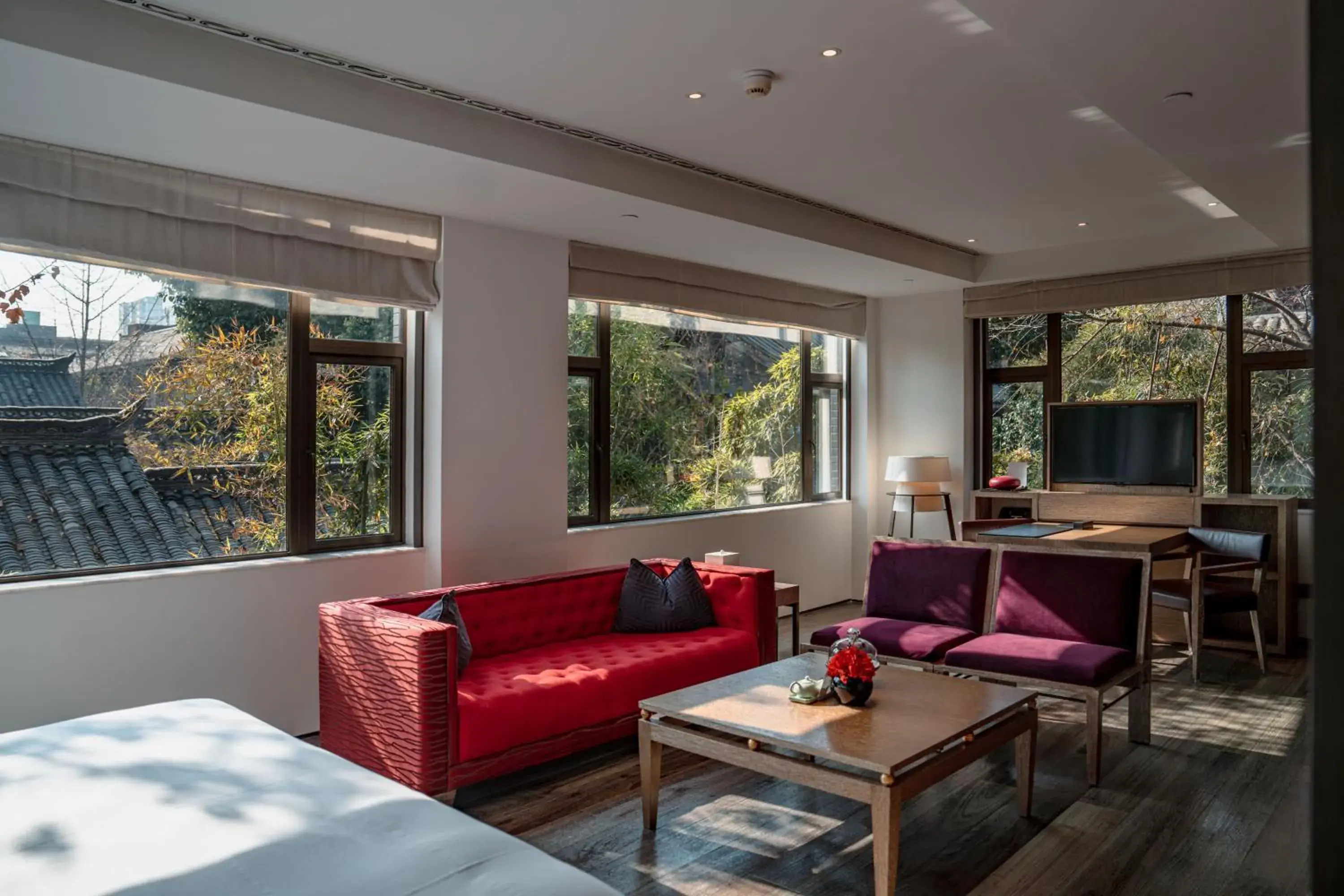 Kuanzhai Suite King Room in Guanyin Yiyuntai Hotel Chengdu Kuanzhai Suite King Room in Guanyin Yiyuntai Hotel Chengdu