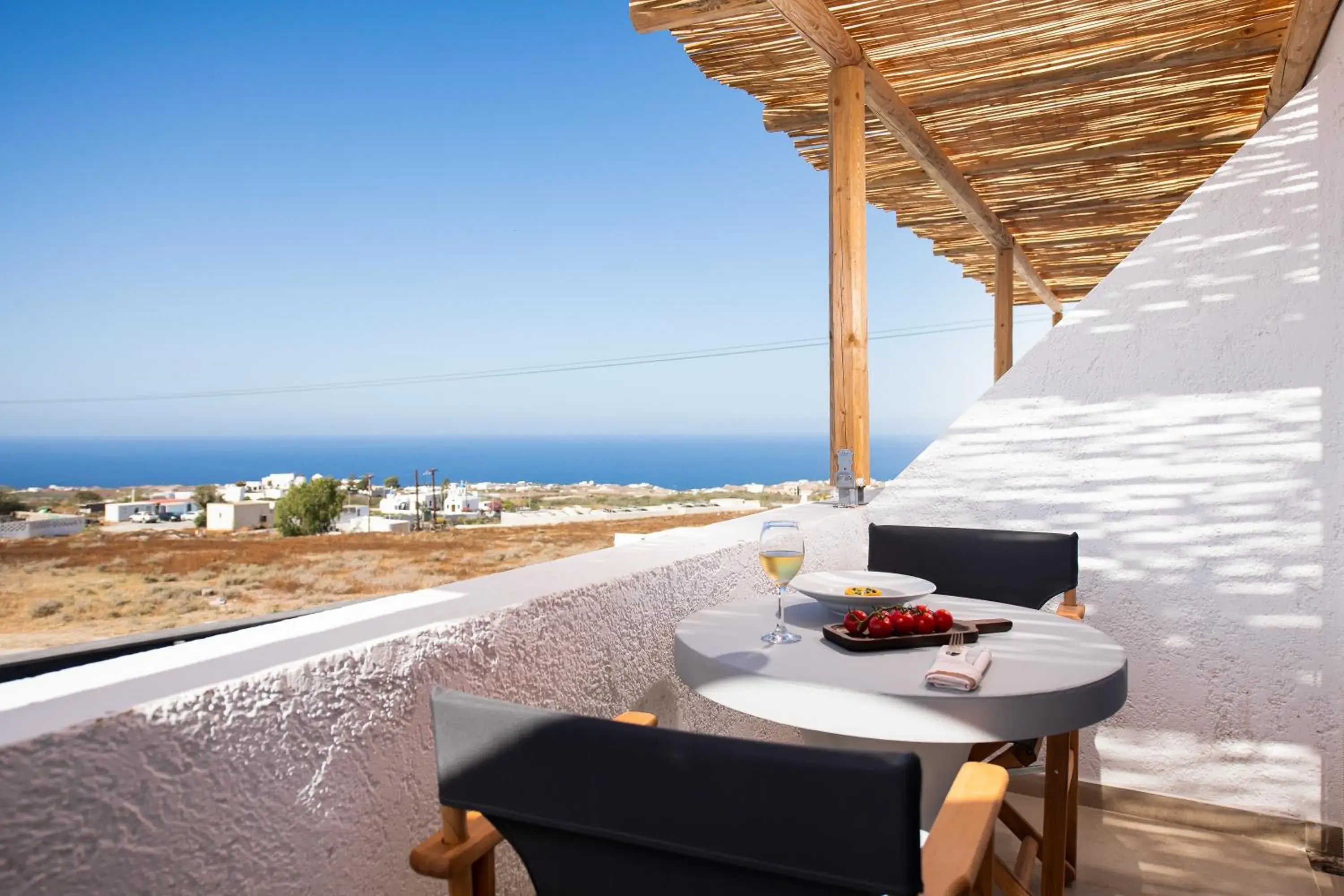 Loft Style Suite with Panoramic View in The Noverian Bios Santorini Loft Style Suite with Panoramic View in The Noverian Bios Santorini