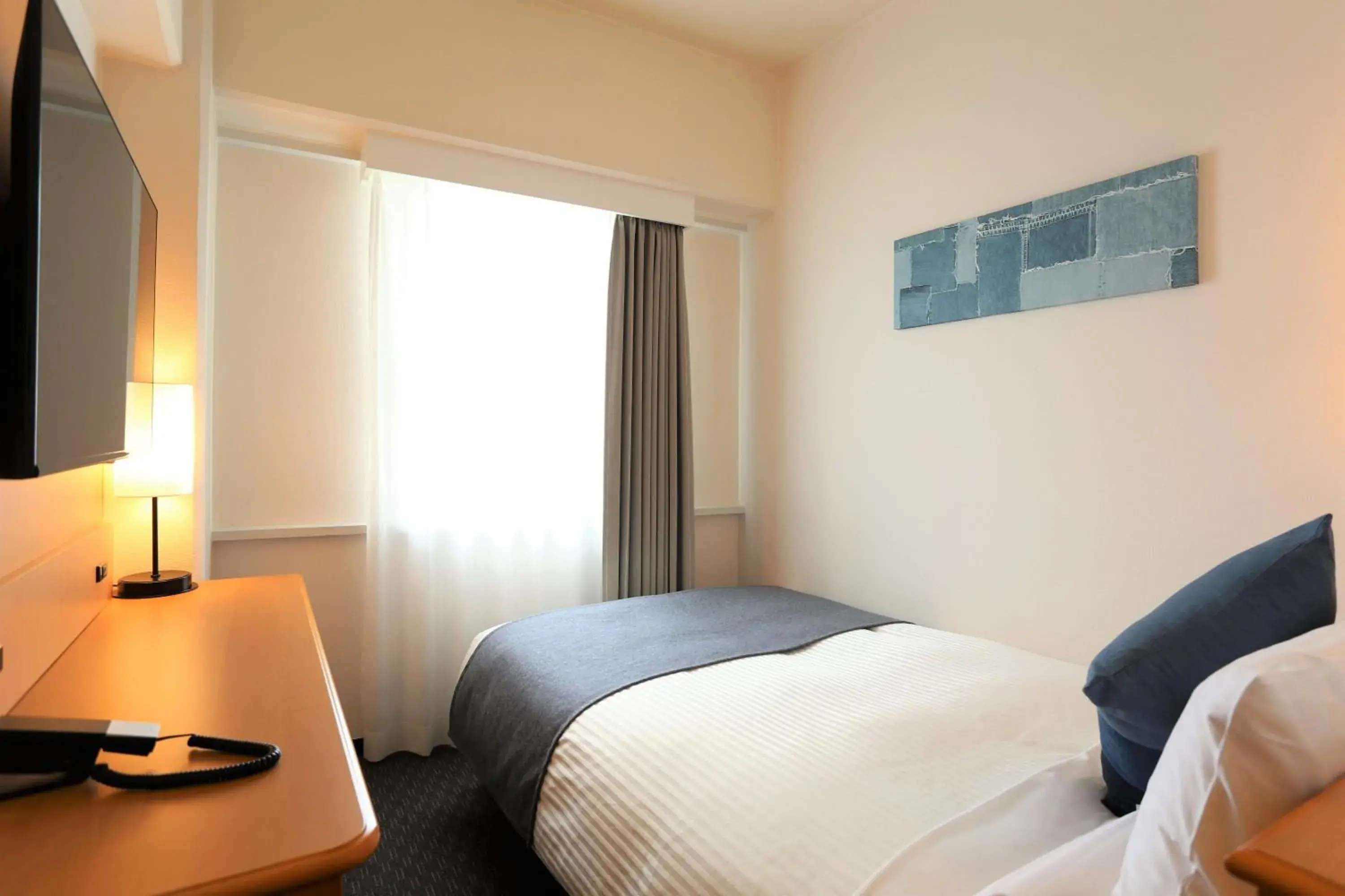 Economy Double Room - single occupancy - Non-Smoking in HOTEL MYSTAYS Okayama Economy Double Room - single occupancy - Non-Smoking in HOTEL MYSTAYS Okayama