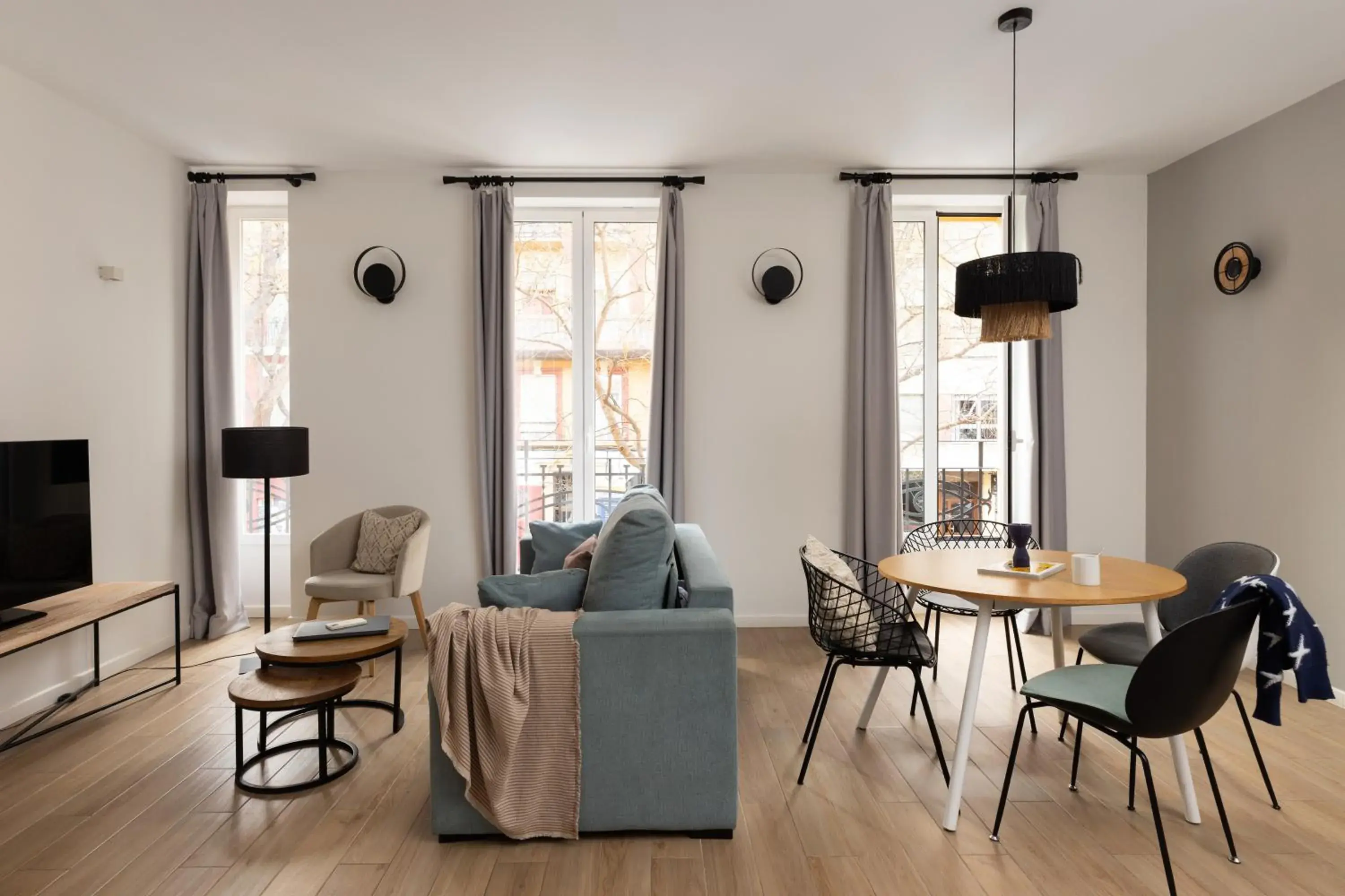 Two-Bedroom Apartment with Balcony in Apartamentos Líbere Valencia Abastos Two-Bedroom Apartment with Balcony in Apartamentos Líbere Valencia Abastos