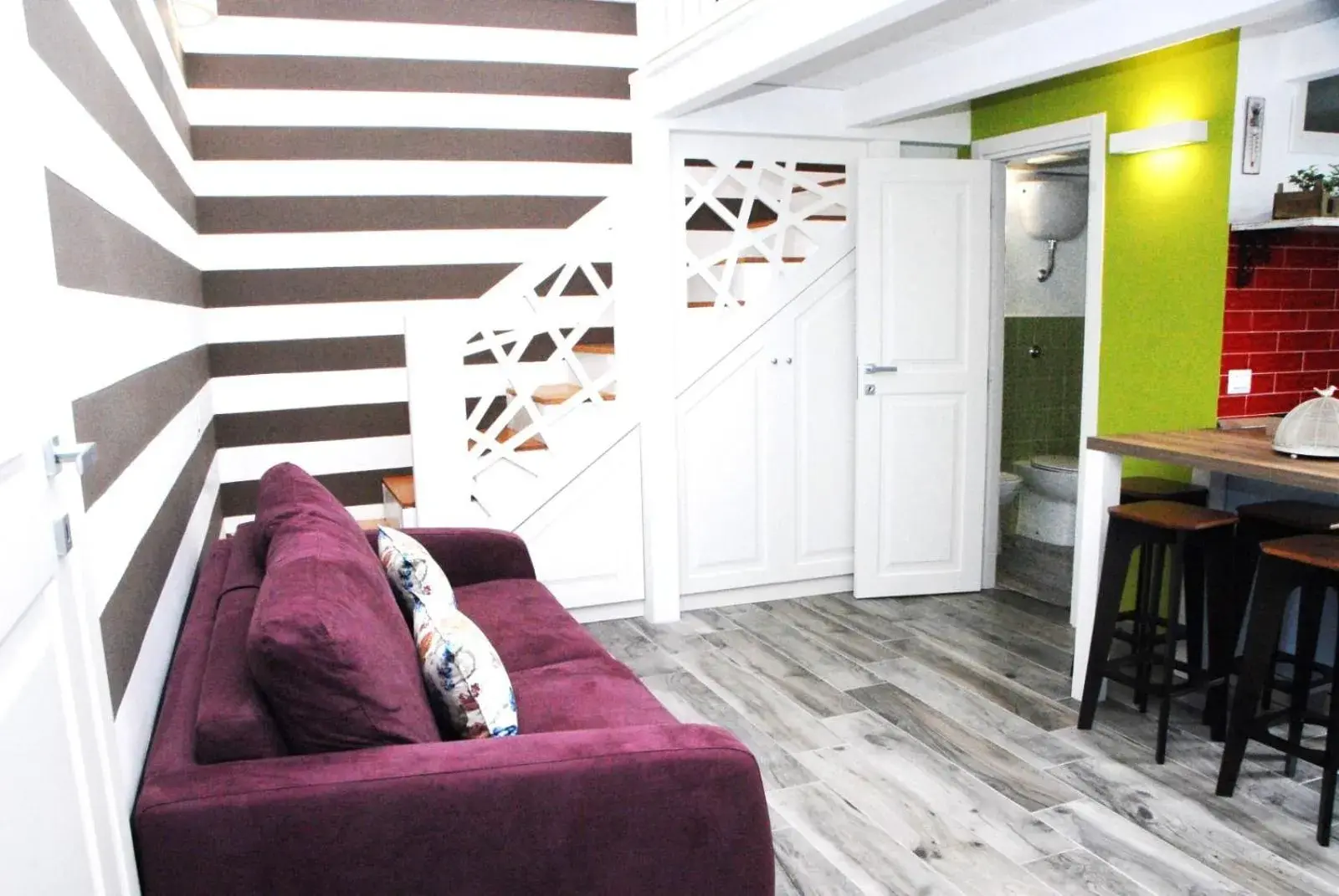 Quadruple Room with Private Bathroom - single occupancy in B&B Nonno Carmine Quadruple Room with Private Bathroom - single occupancy in B&B Nonno Carmine