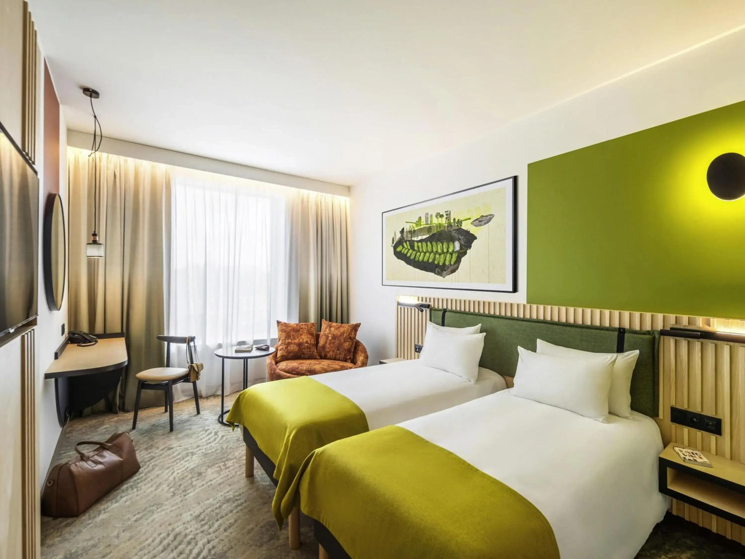 Classic Twin Room in Mercure Katowice Centrum Classic Twin Room in Mercure Katowice Centrum