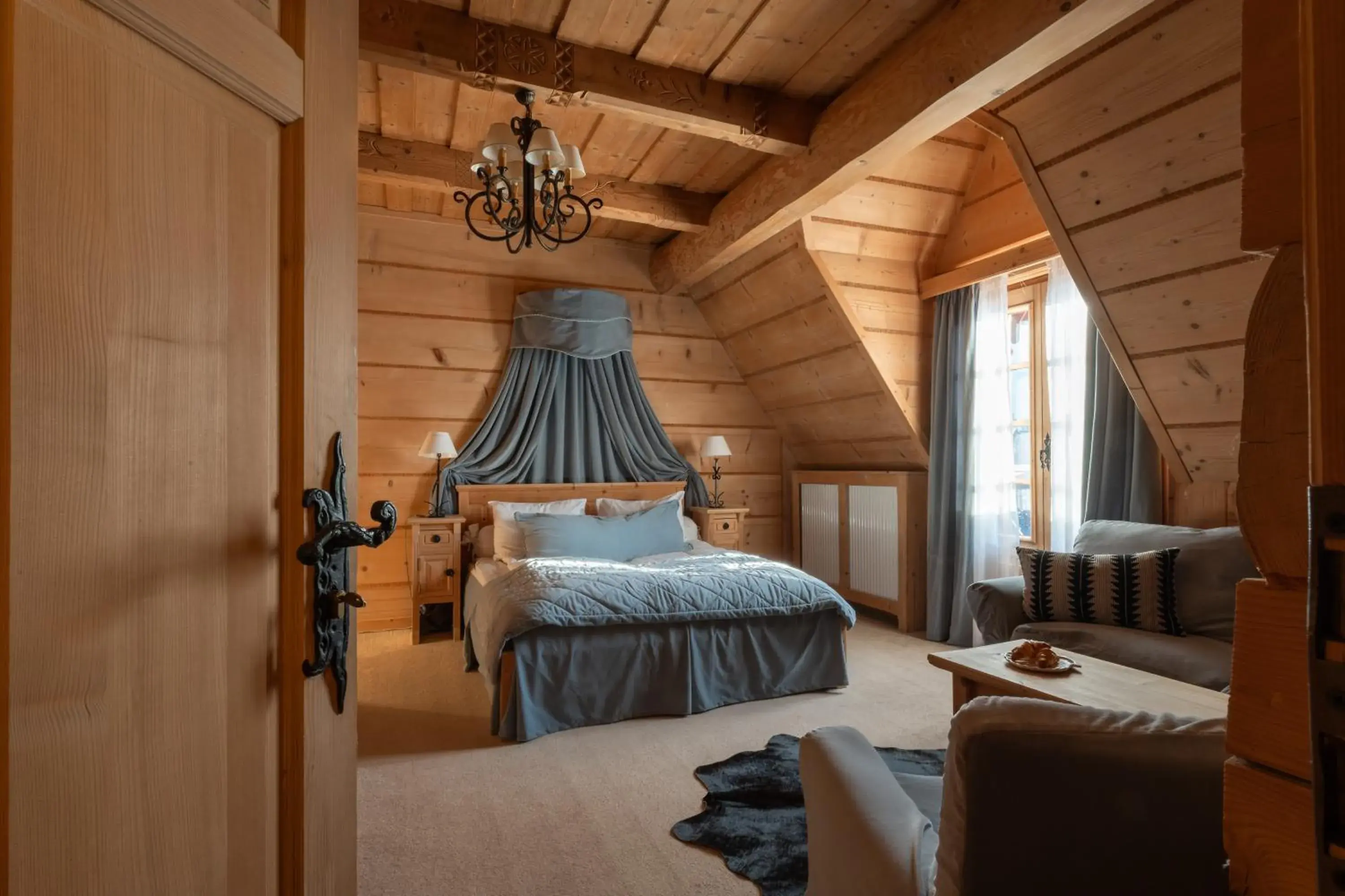 Superior Double Room with Double Bed with Balcony and Mountain View in Willa Rajka Superior Double Room with Double Bed with Balcony and Mountain View in Willa Rajka