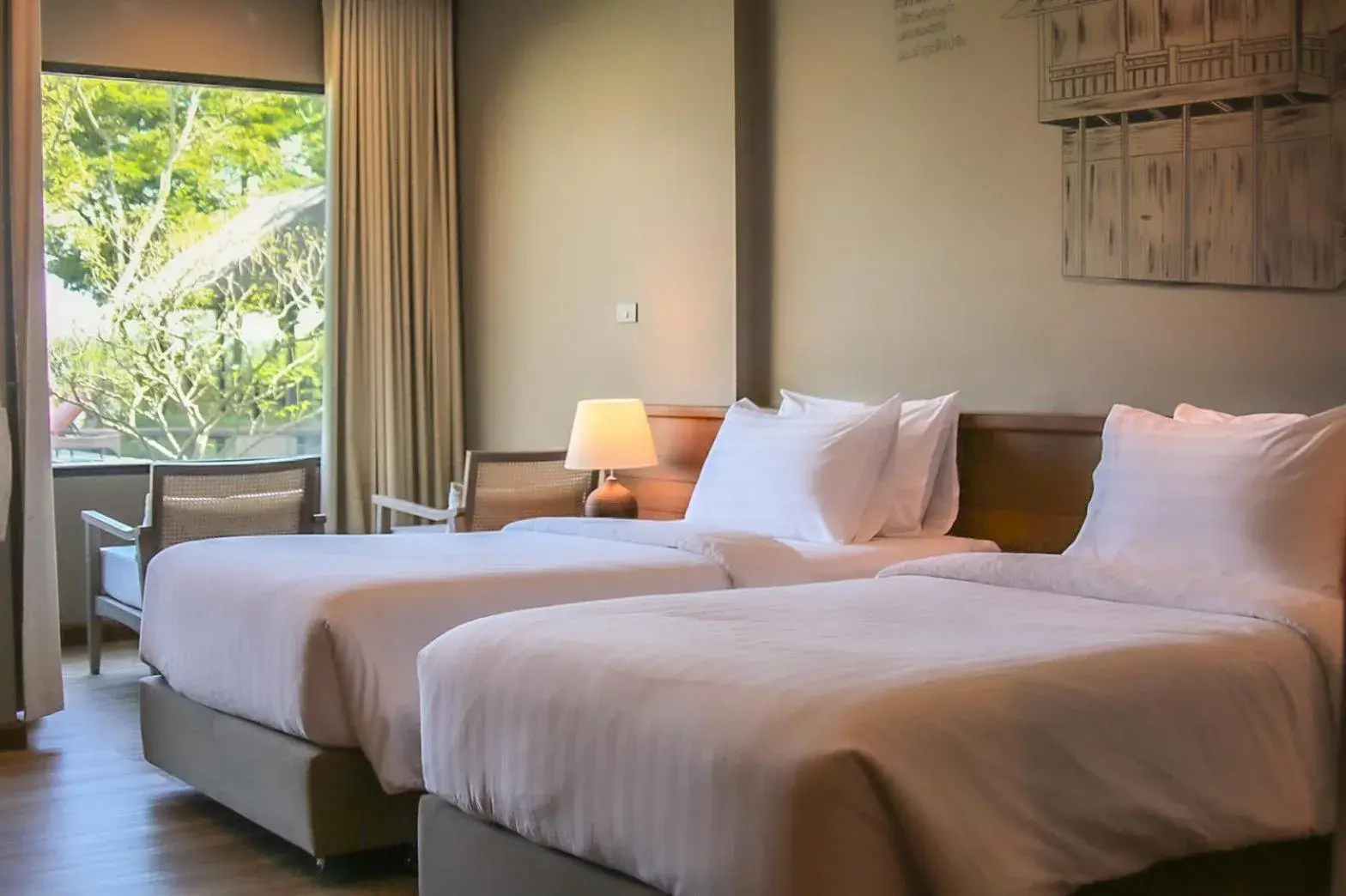 Standard Twin Room in River Tree Resort Standard Twin Room in River Tree Resort