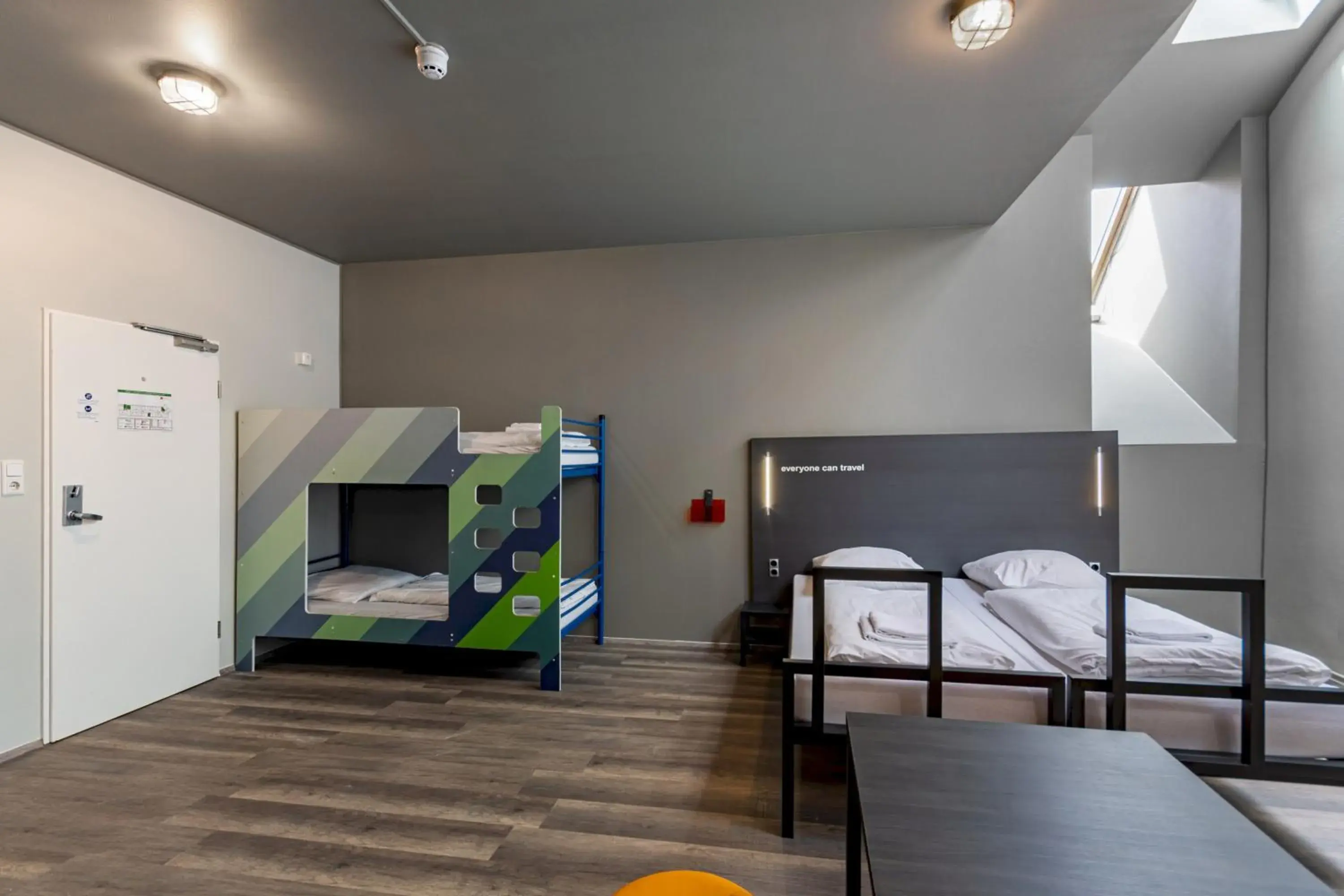 Quadruple Room in a&o Leipzig Hauptbahnhof Quadruple Room in a&o Leipzig Hauptbahnhof