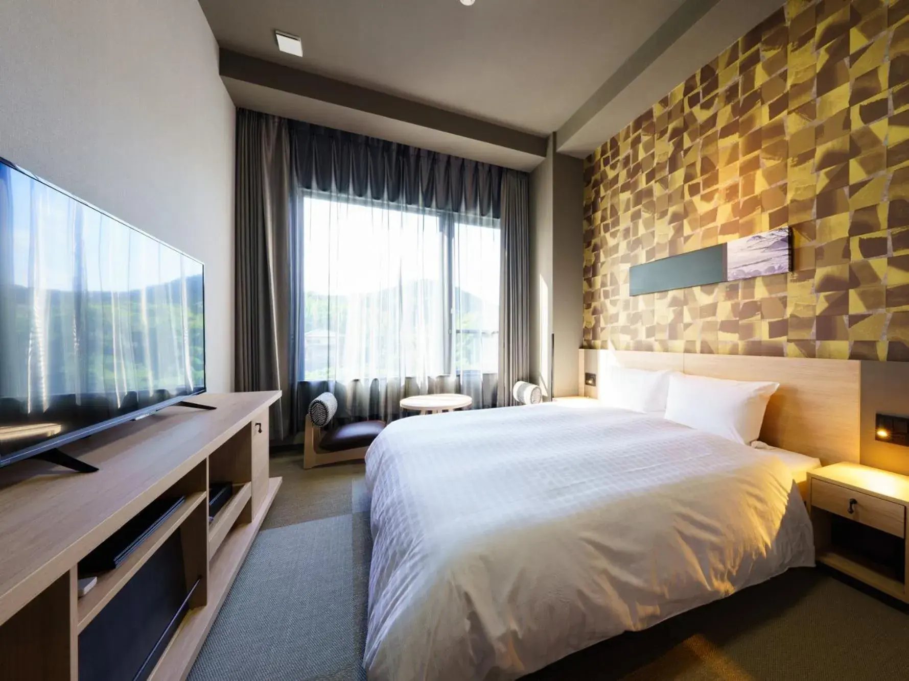 Double Room with Mountain View - single occupancy - Non-Smoking in Grandvrio Hotel Beppuwan Wakura - ROUTE INN HOTELS - Double Room with Mountain View - single occupancy - Non-Smoking in Grandvrio Hotel Beppuwan Wakura - ROUTE INN HOTELS -