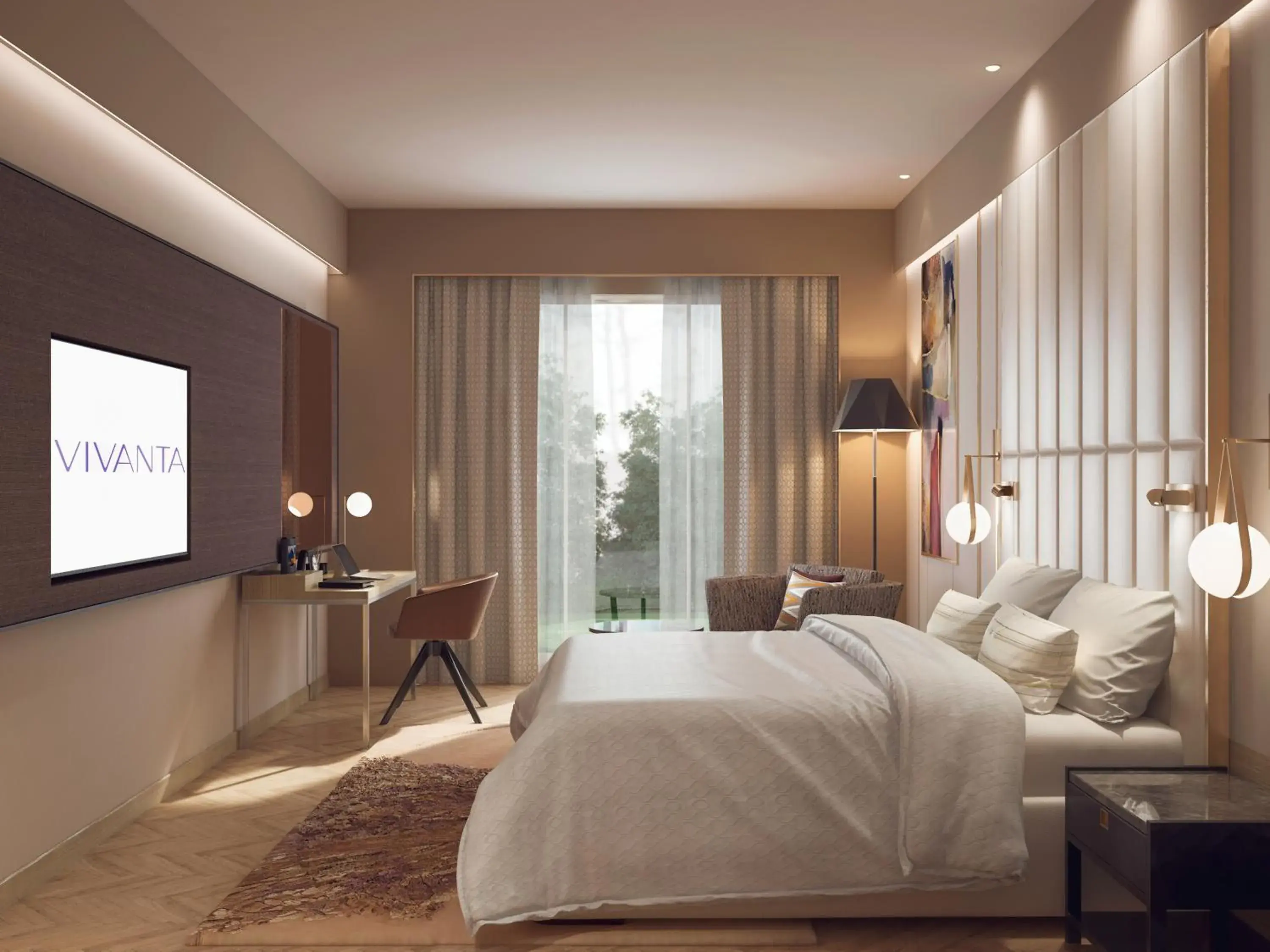 Executive Room King Bed - single occupancy in Vivanta Vijayawada, MG Road Executive Room King Bed - single occupancy in Vivanta Vijayawada, MG Road