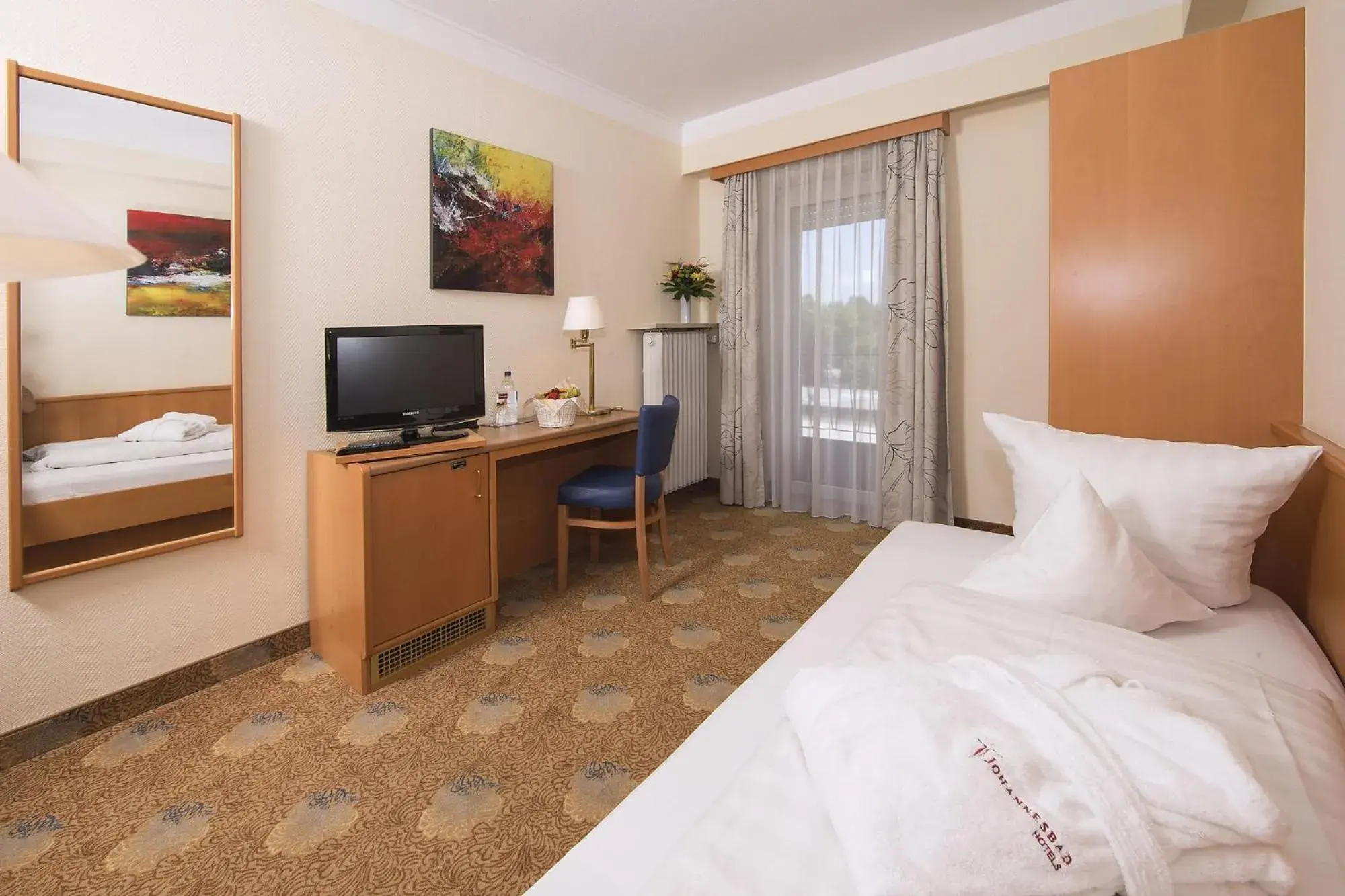 Single Room in Johannesbad Hotel Füssinger Hof Single Room in Johannesbad Hotel Füssinger Hof