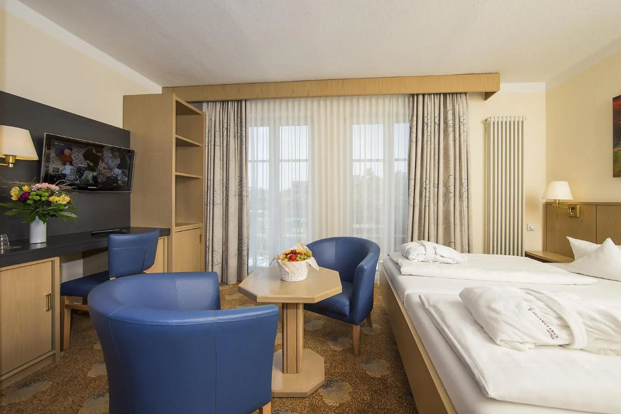 Deluxe Double Room in Johannesbad Hotel Füssinger Hof Deluxe Double Room in Johannesbad Hotel Füssinger Hof