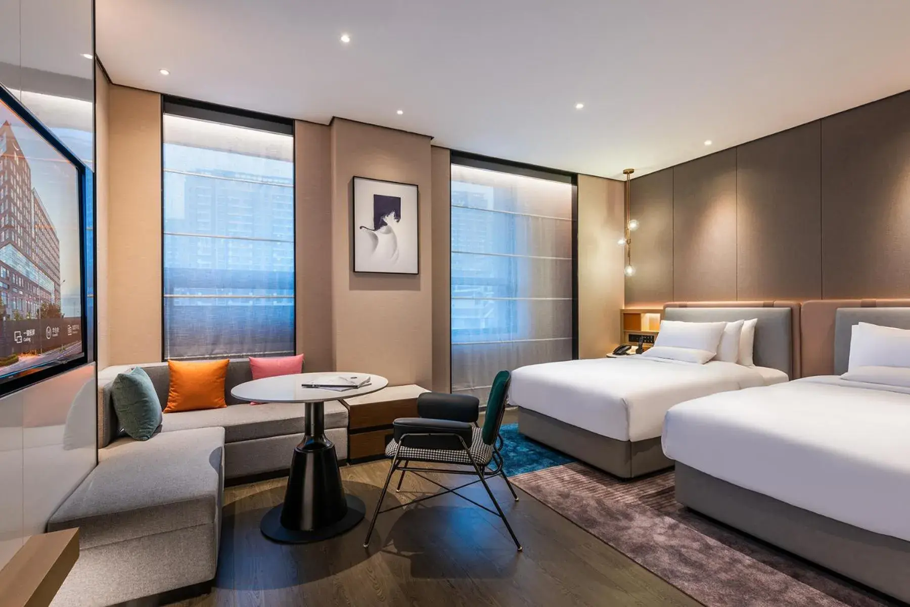 Deluxe Twin Room in Novotel Tianjin Drum Tower Deluxe Twin Room in Novotel Tianjin Drum Tower