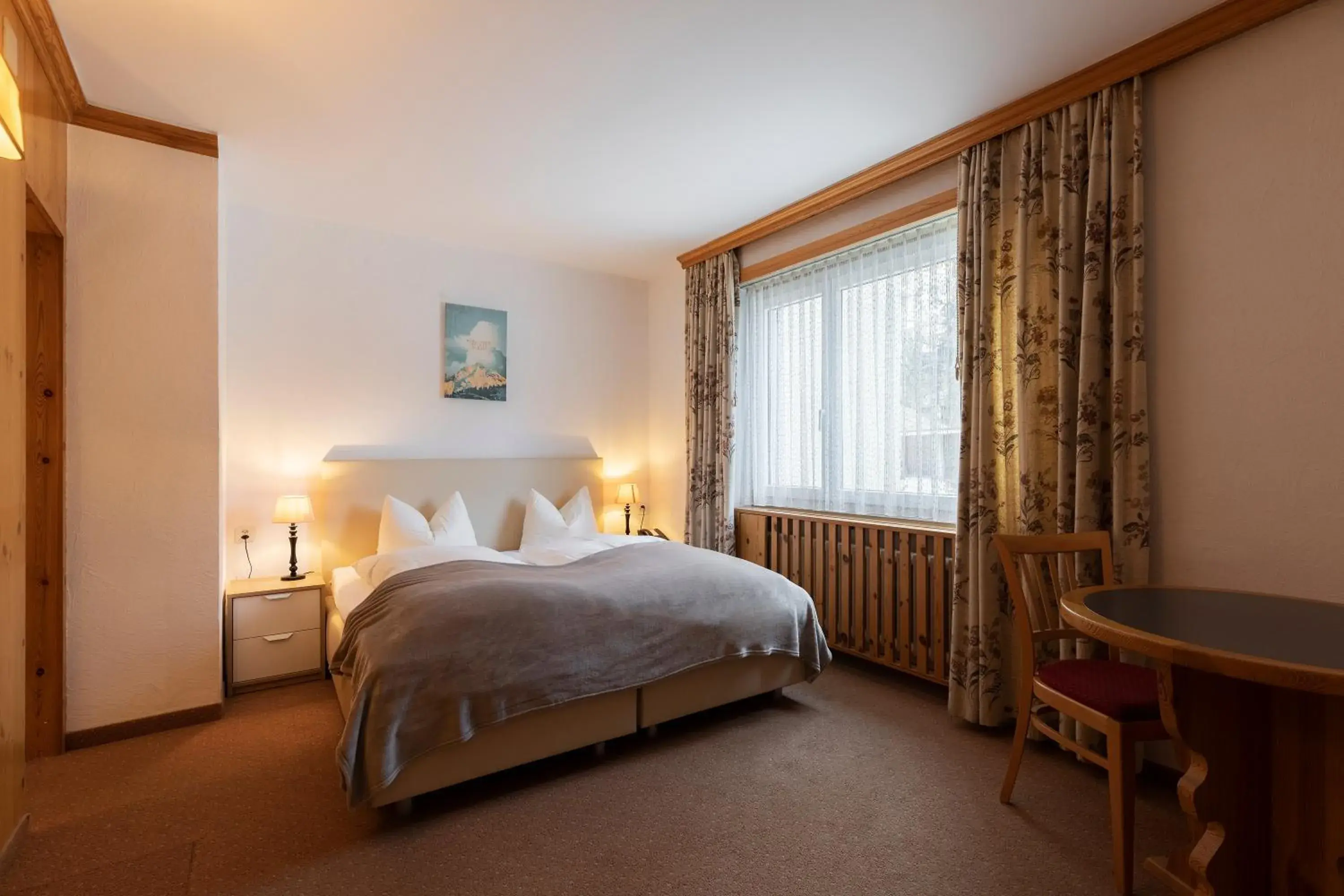 Standard Double Room Classic in Hotel Europa Suites St Moritz Standard Double Room Classic in Hotel Europa Suites St Moritz