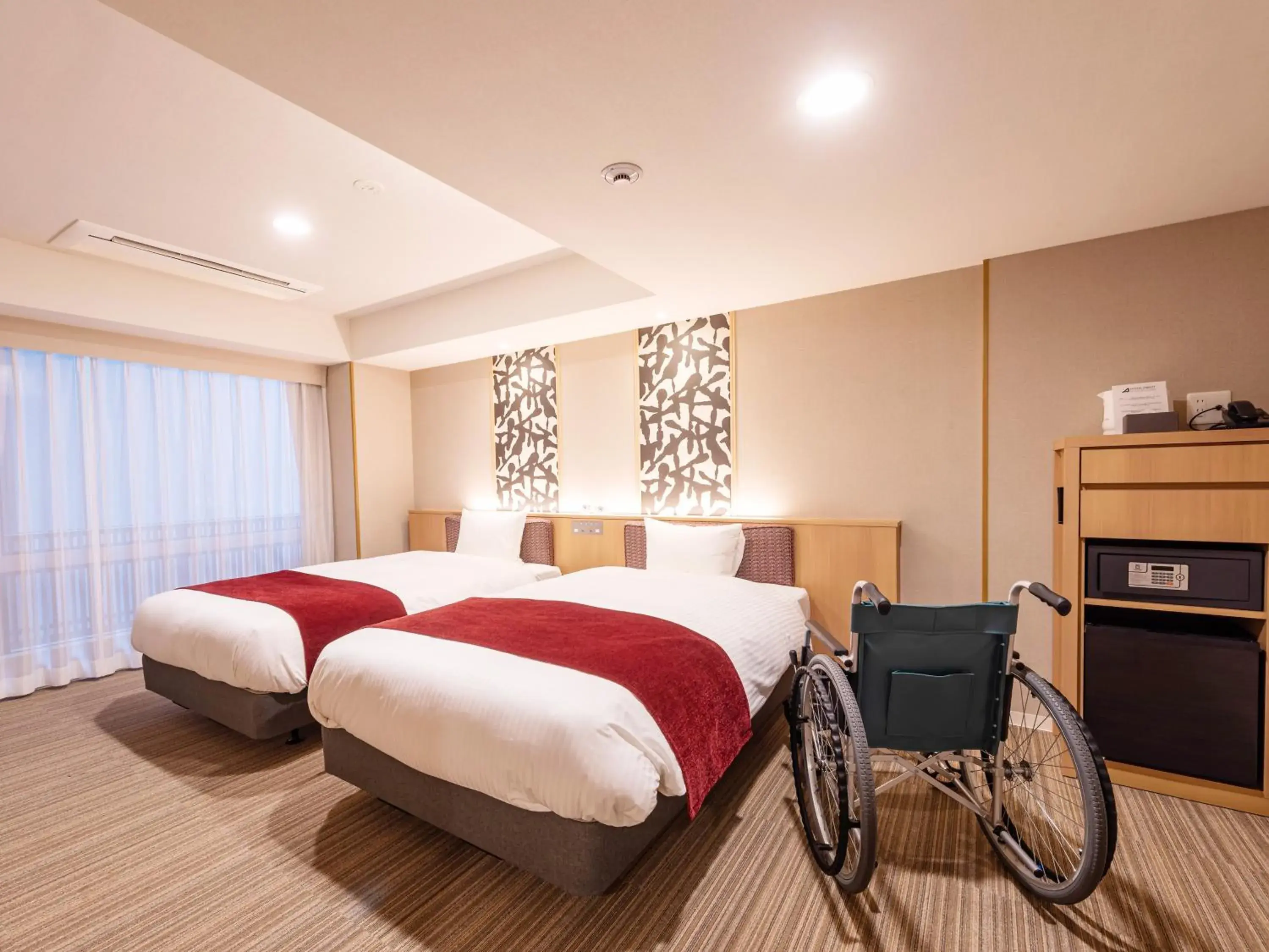 Twin Room - Disability Access in Hotel SUI Kyoto Kiyomizu Twin Room - Disability Access in Hotel SUI Kyoto Kiyomizu