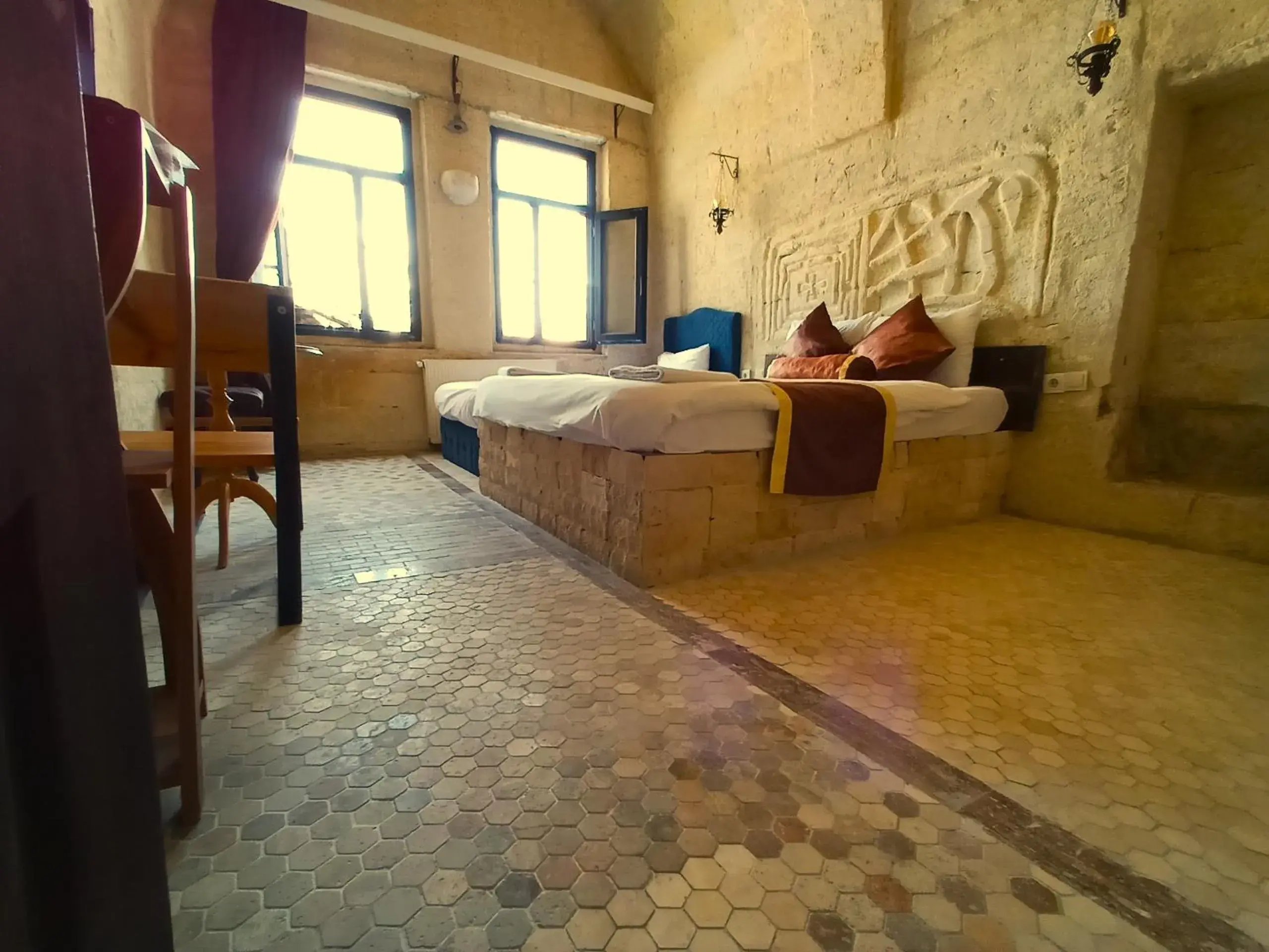 Triple Room with Mountain View in stone age cappadocia Triple Room with Mountain View in stone age cappadocia