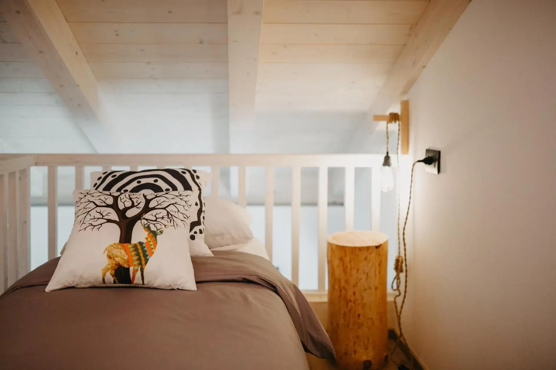 Deluxe Quadruple Room - single occupancy in La Tana del Lupo B&B, family and outdoor sports Deluxe Quadruple Room - single occupancy in La Tana del Lupo B&B, family and outdoor sports